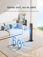 Pelonis csendes torony ventilátor távirányítóval, 3 fokozat, 7 órás időzítő 2
