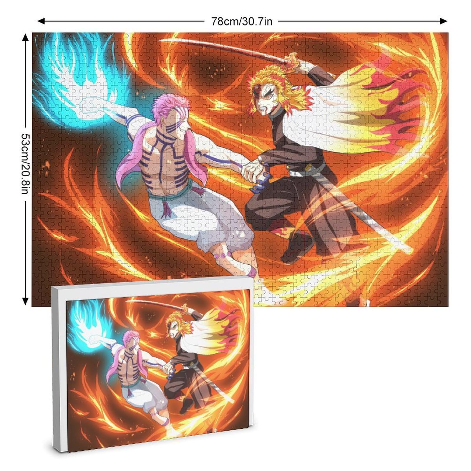 Amazon.co.jp: 鬼滅の刃 ジグソーパズル 1000 PCS GM515-煉獄杏寿郎