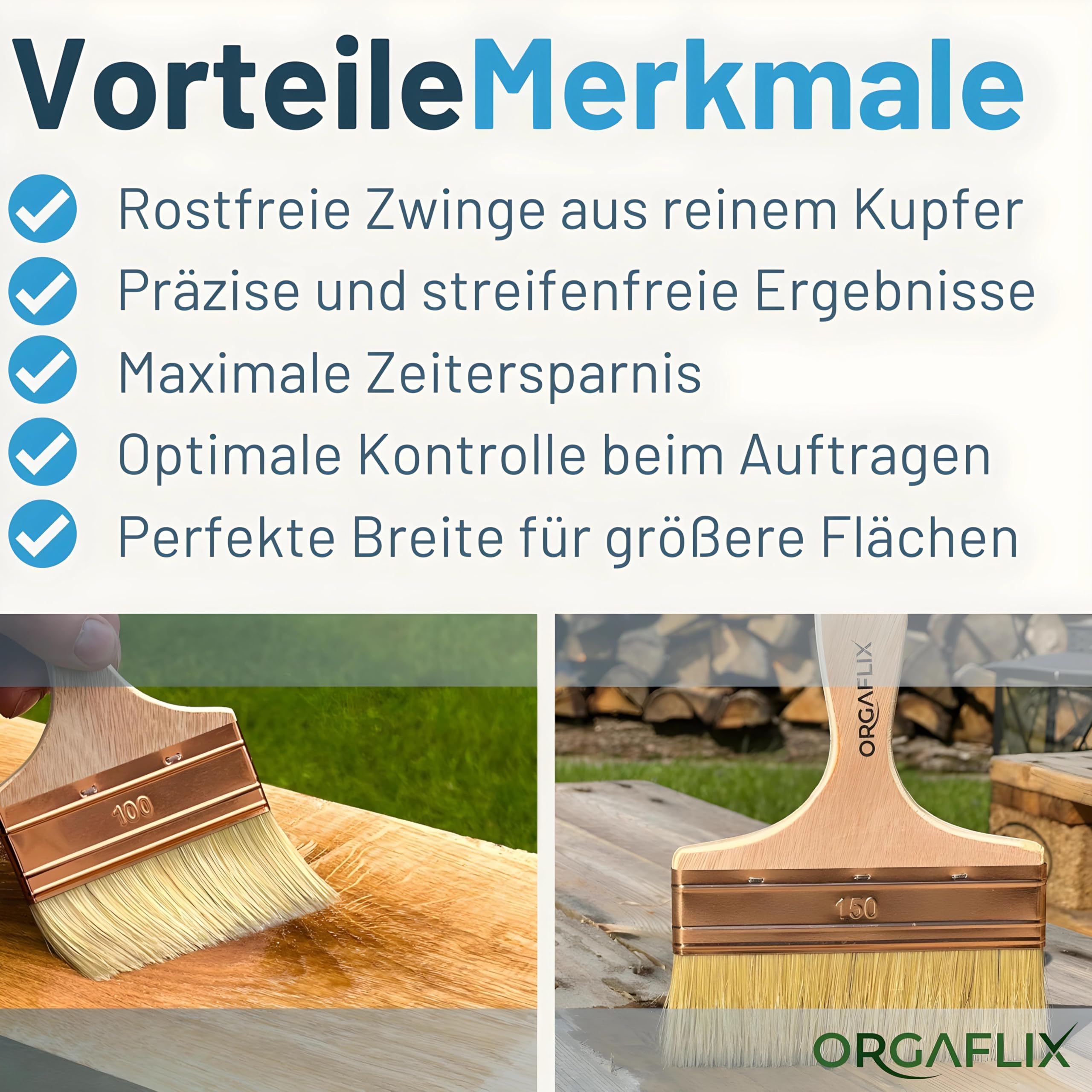 Grand Pinceau De 100 Mm - Pinceau De Peinture De Qualité