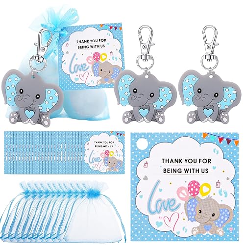 HozHoy 40 Sets Baby Shower Favors for Boys, Guests Gifts
