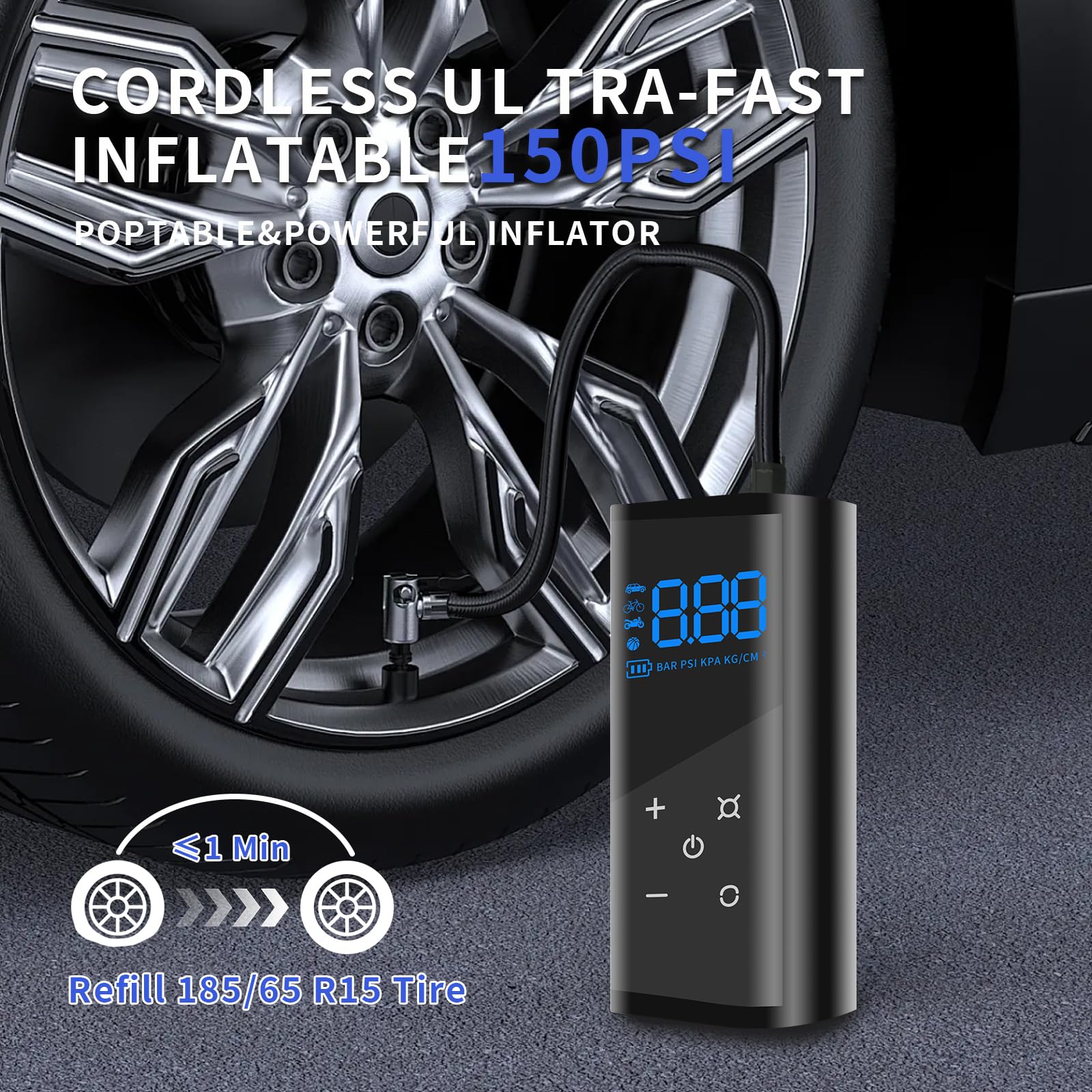 Viair Industrial Grade (ig) 450 Series heavy duty air compressor, 12-volt, 150 psi, 100% duty cycle, 45050