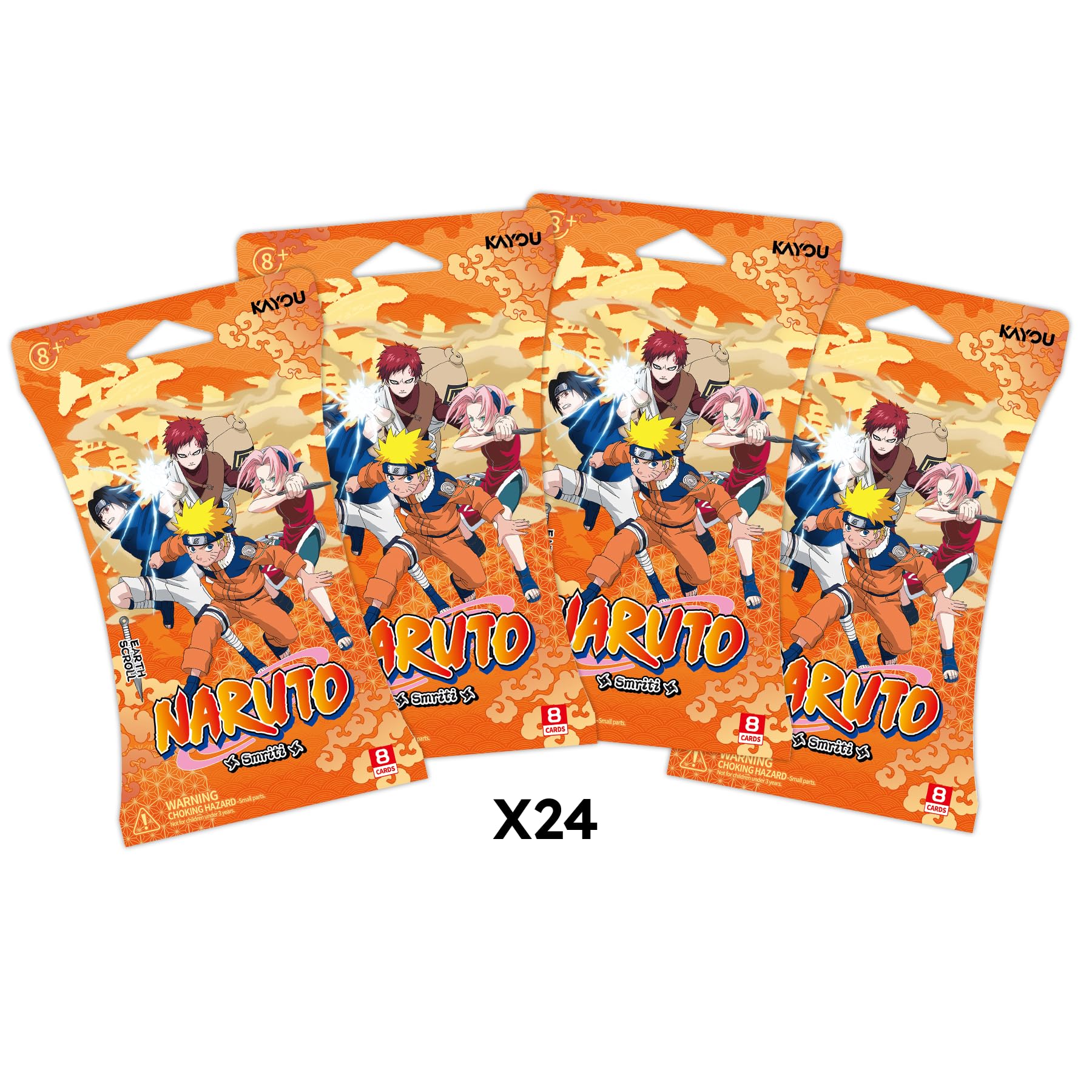 Kayou Naruto Earth Scroll Edition Blister (24) | Caja con 24