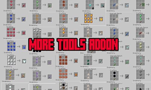 NEW MORE tool mod for minecraft MCPE game 2023