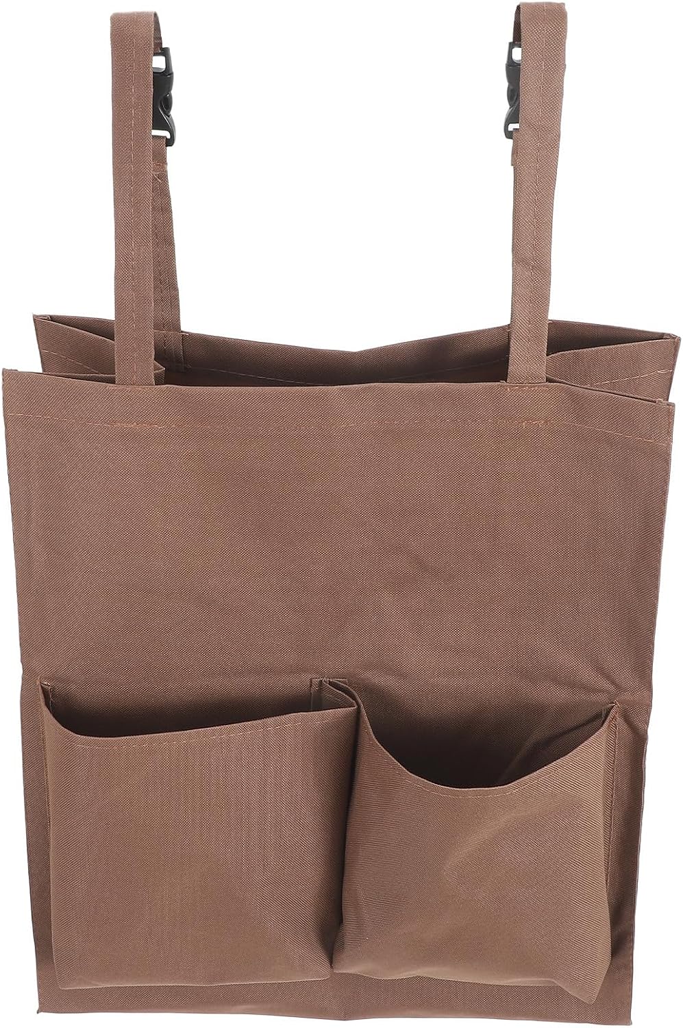Housekeeping Janitorial Cart Bag Replacement Hanging Trash Collection Bag Easy Installation for Commercial Janitorial Cleaning, Coffee