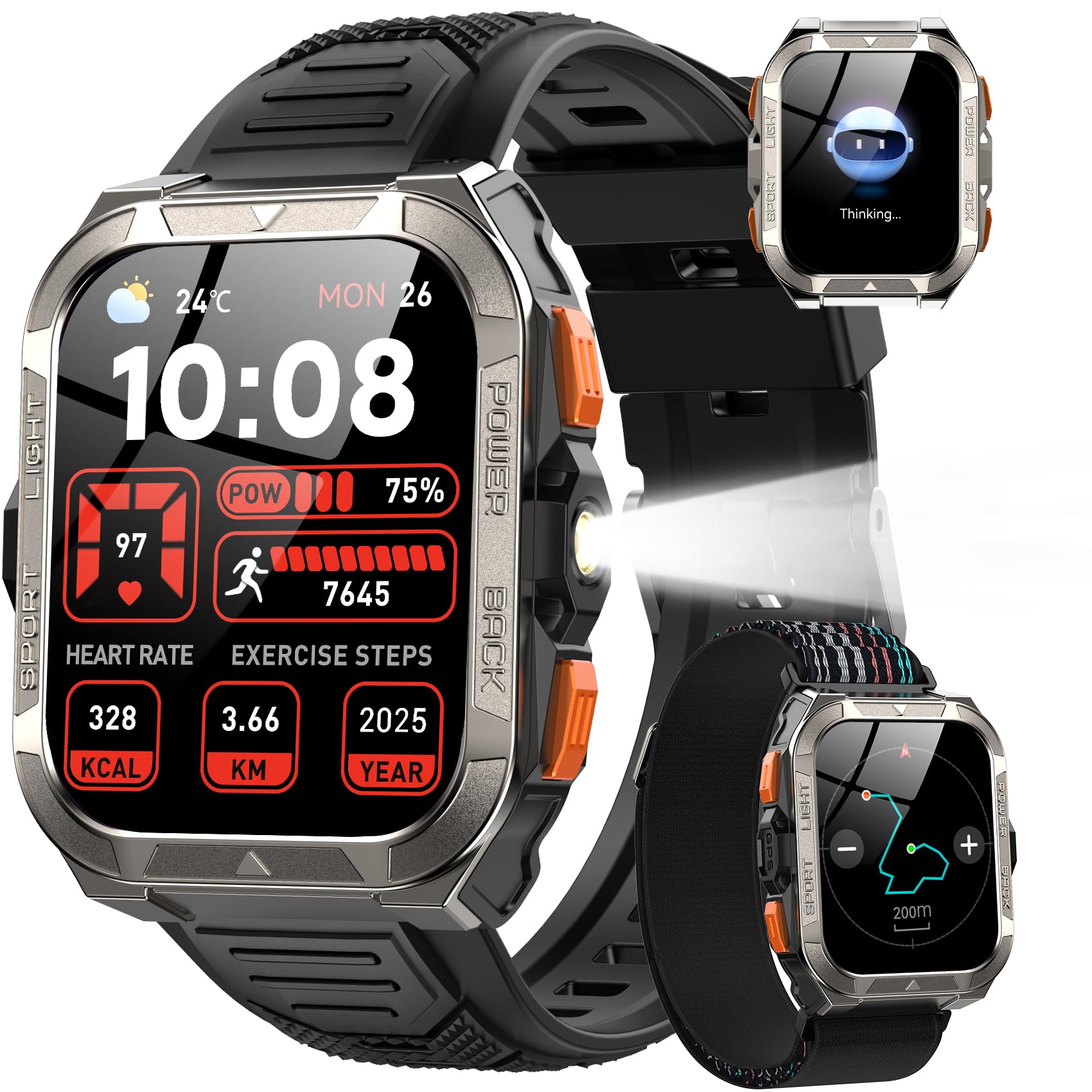 Baolubao W80pro Military Smart Watch