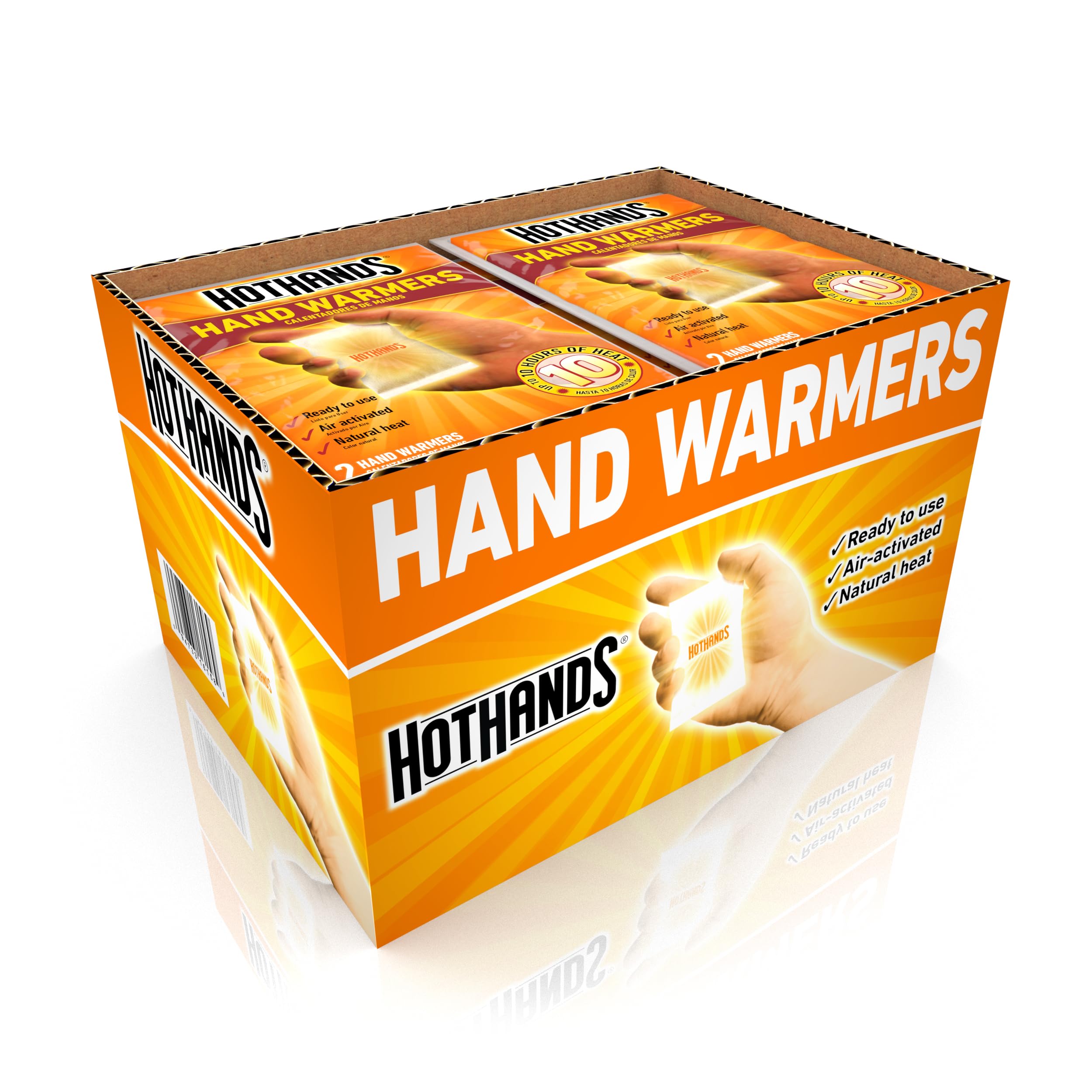 hothands hand warmers value pack, 20 pairs - america's favorite warmer