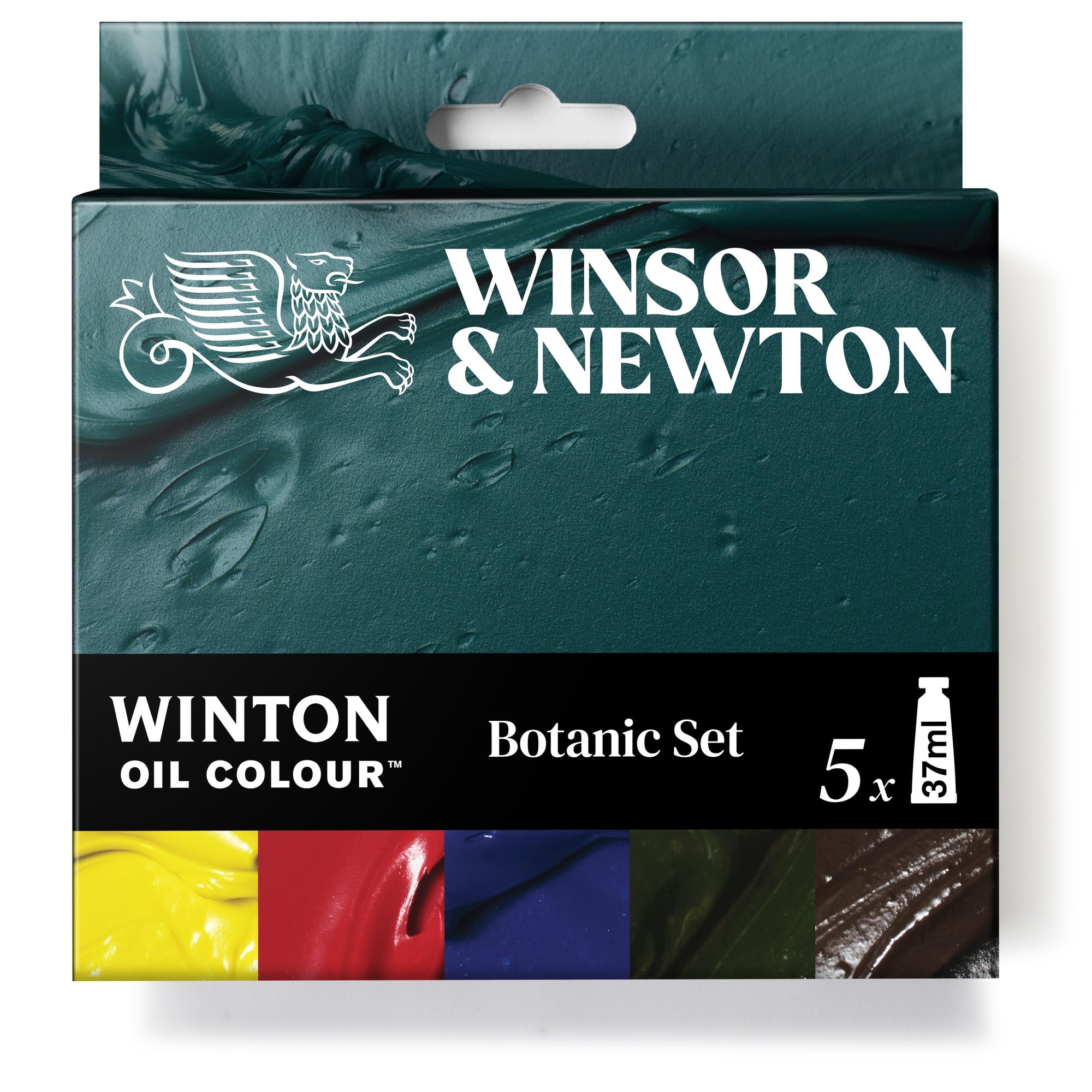 Winsor & Newton Winton Oil Color Paint Set, Botanicals, 5 x 37ml Tubes — image 1