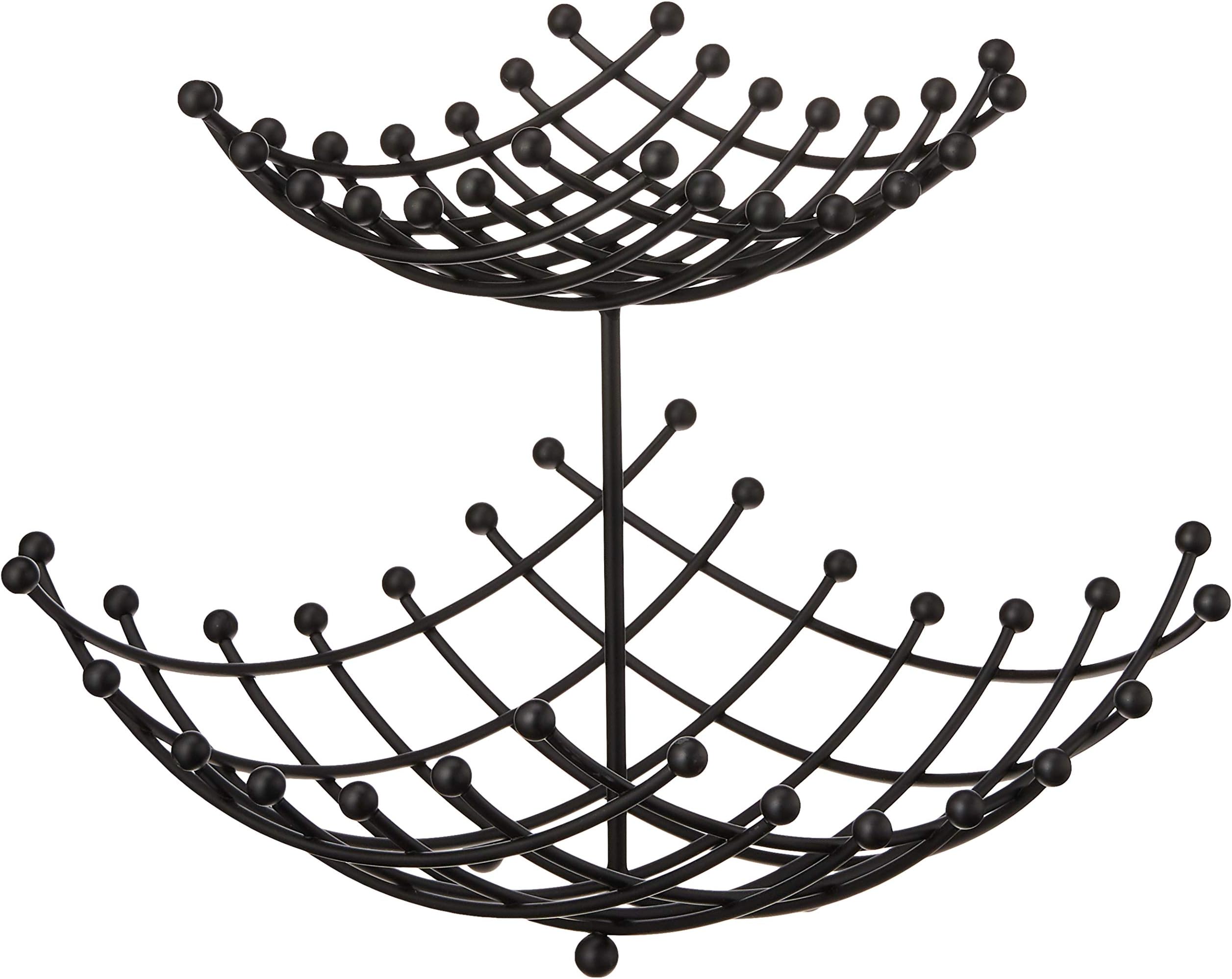 Fruit Baskets in Black - Linear : by Mesa/Vanderbilt