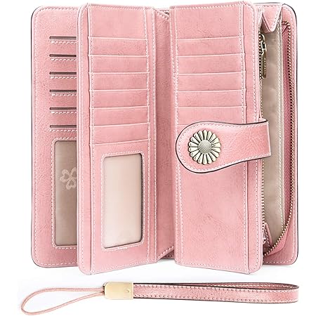 Amazon 財布 レディース 長財布 大容量 小銭入れ付き 触り良い Rfid 磁気スキミング防止 Sendefn本革長財布 おしゃれ 人気 正規品 ウォレット Sendefn 財布