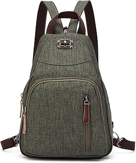 Mochila de Mujer Moda Bolso Casual Pequeña Bolsa de Viaje Bolsa Ligera Bolso de la Universidad Vacaciones Bolsas de Hombro Impermeable Mochila de Señoras Verde