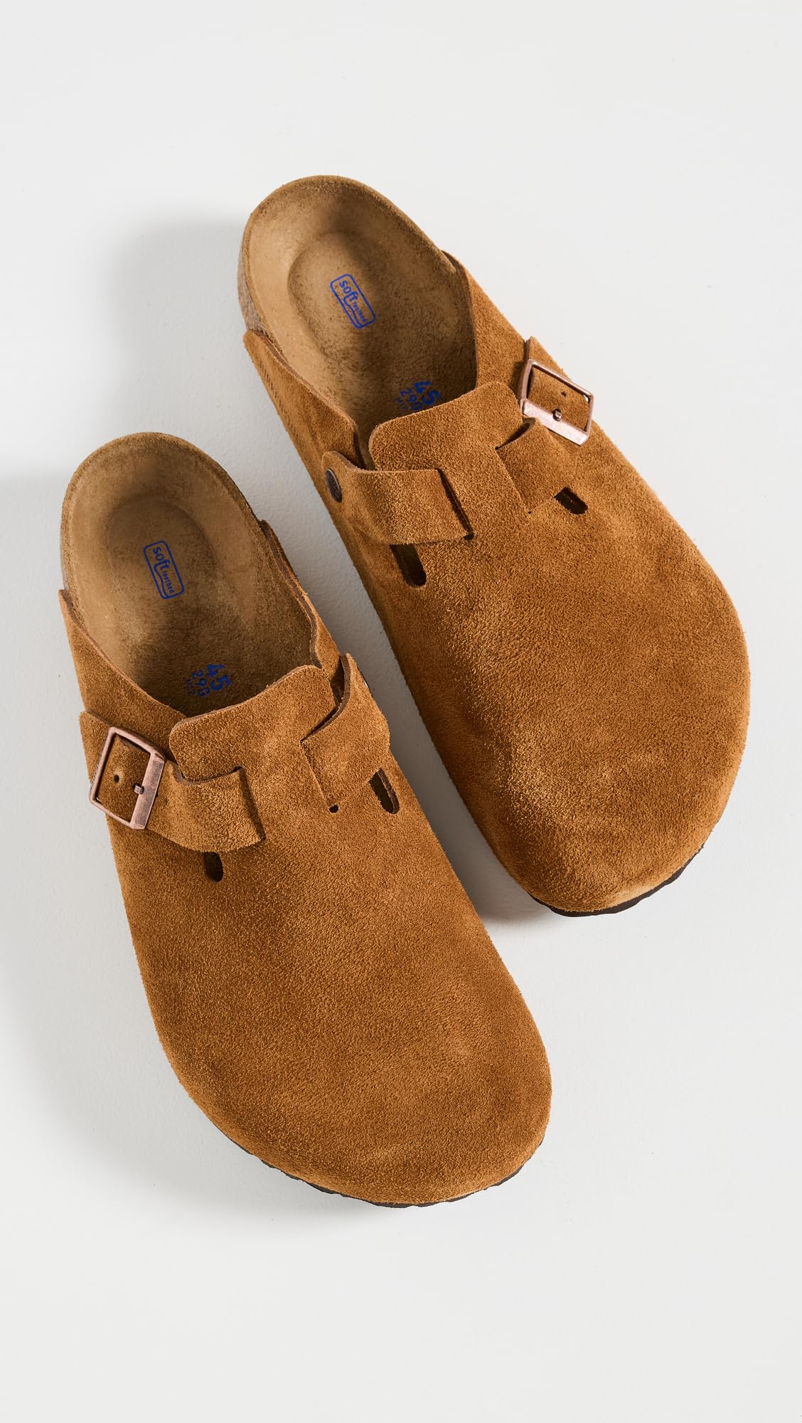 Amazon.com: Birkenstock Men's Boston Soft Footbed Clogs, Mink, 10