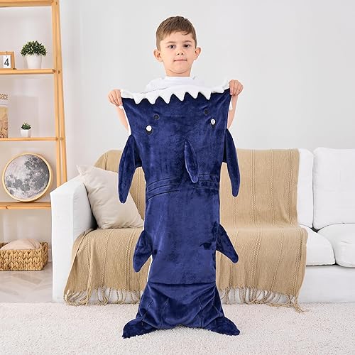 Miniatura 8 de Manta de cola de sirena para niños, manta de franela suave, juguetes de sirena para niñas, manta de cola de sirena de vellón con estrella, patrón de