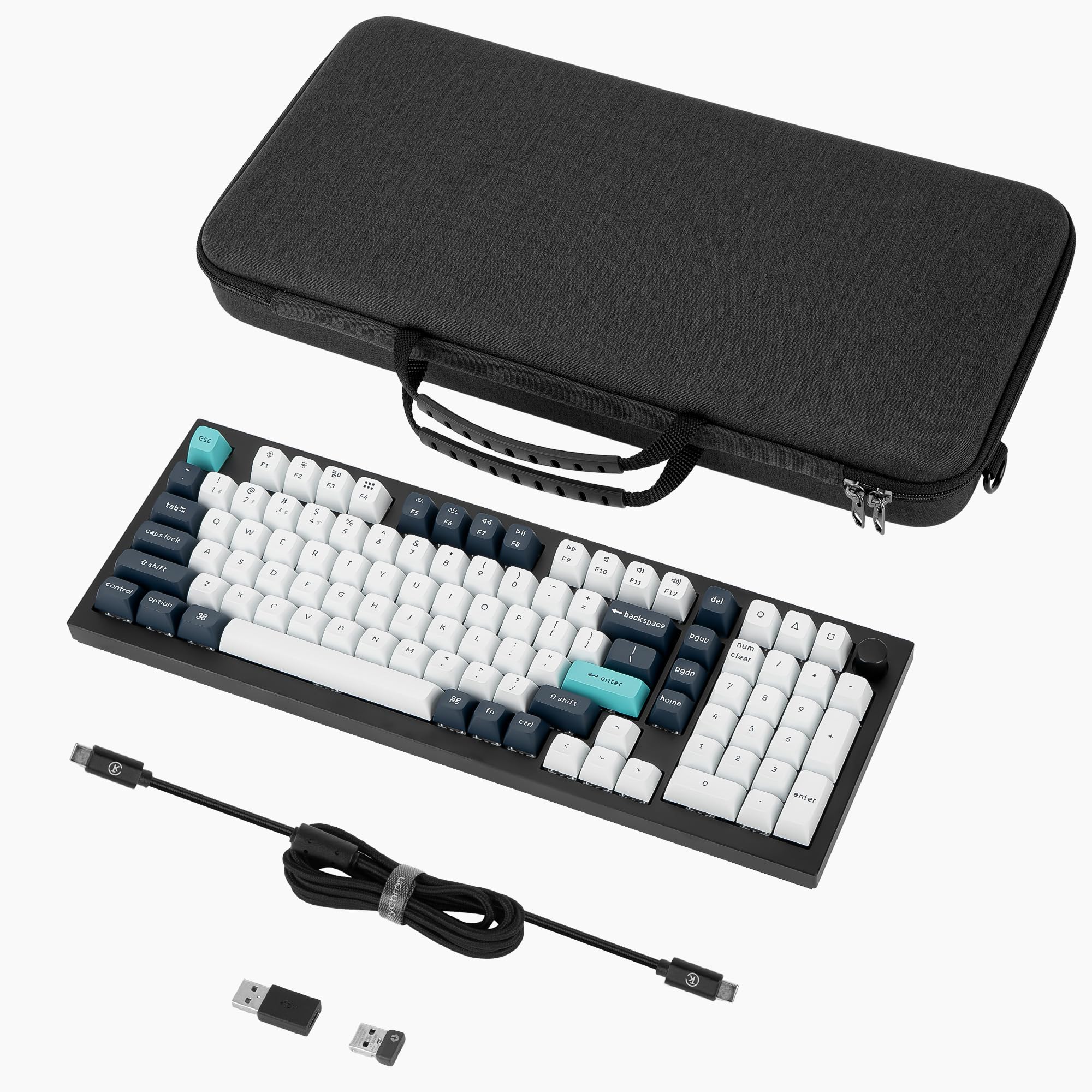 Amazon.co.jp: Geekria 96% キーボードケース ハードシェル トラベル
