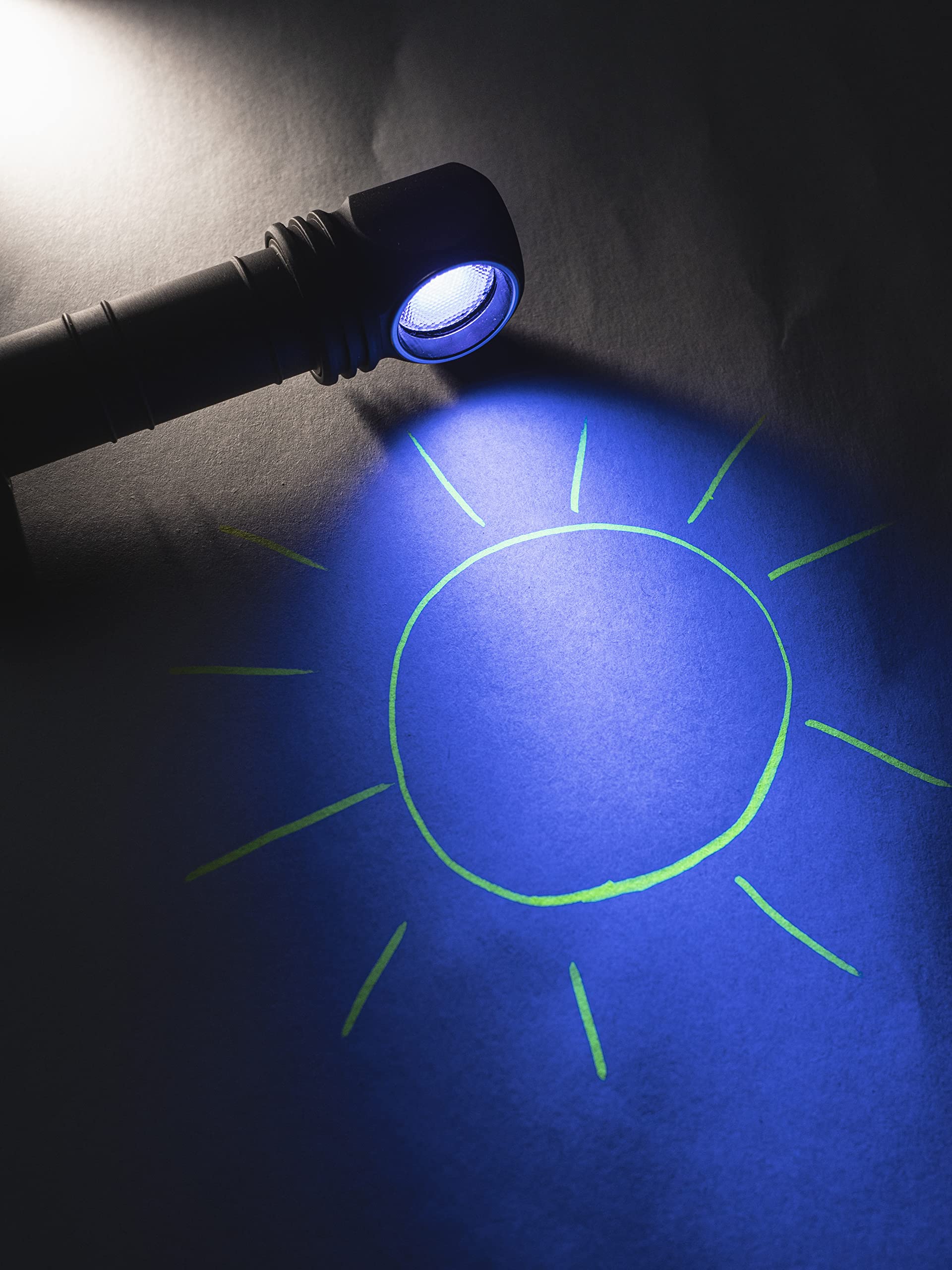 Armytek Wizard C2 WUV White & Ultraviolet LED Lampe frontale avec support magnétique à batterie 1100 lm 3 h 65 g