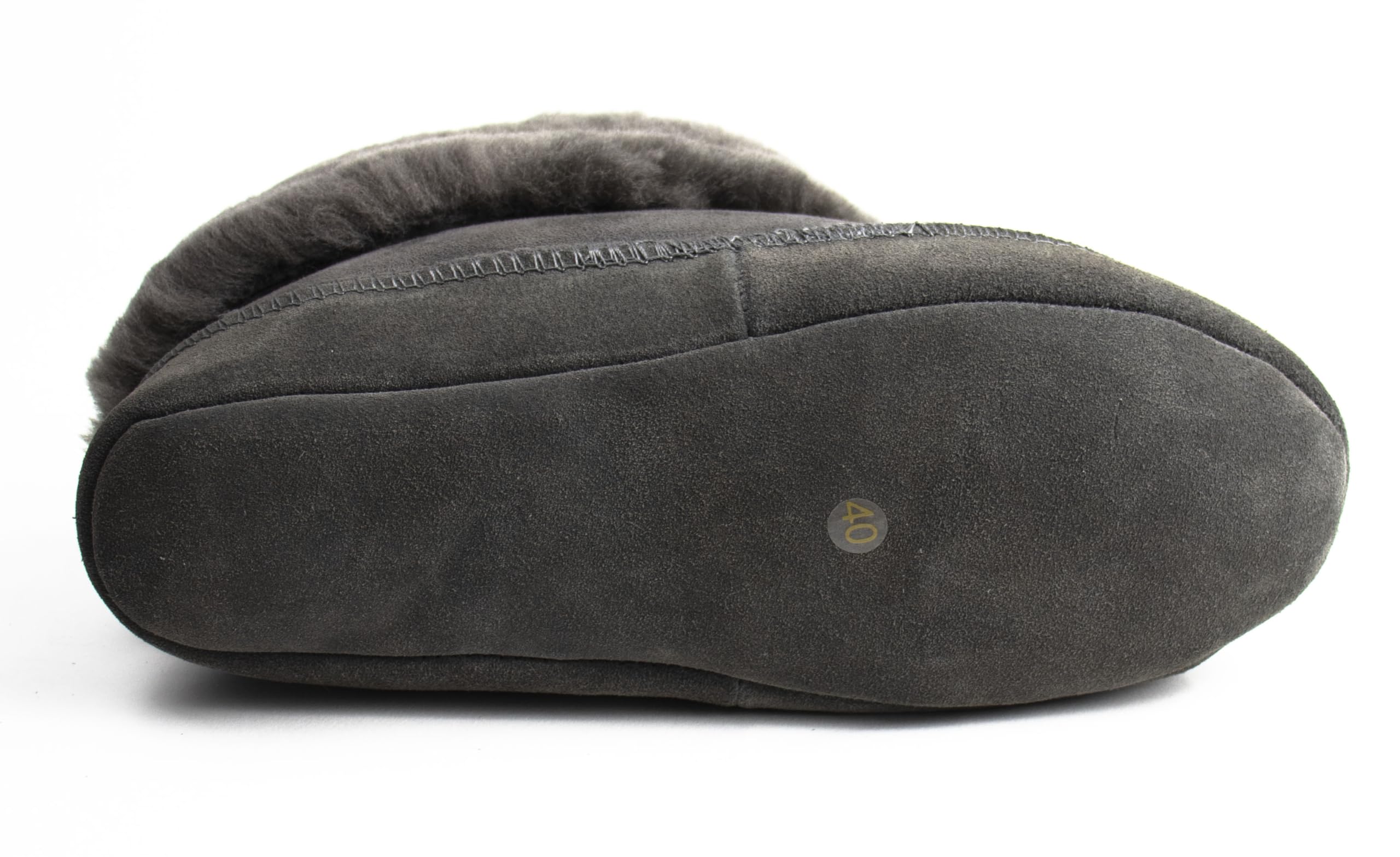 Reissner Lammfelle Engel Hausschuhe HS-Norway Hüttenschuh Veloursleder
