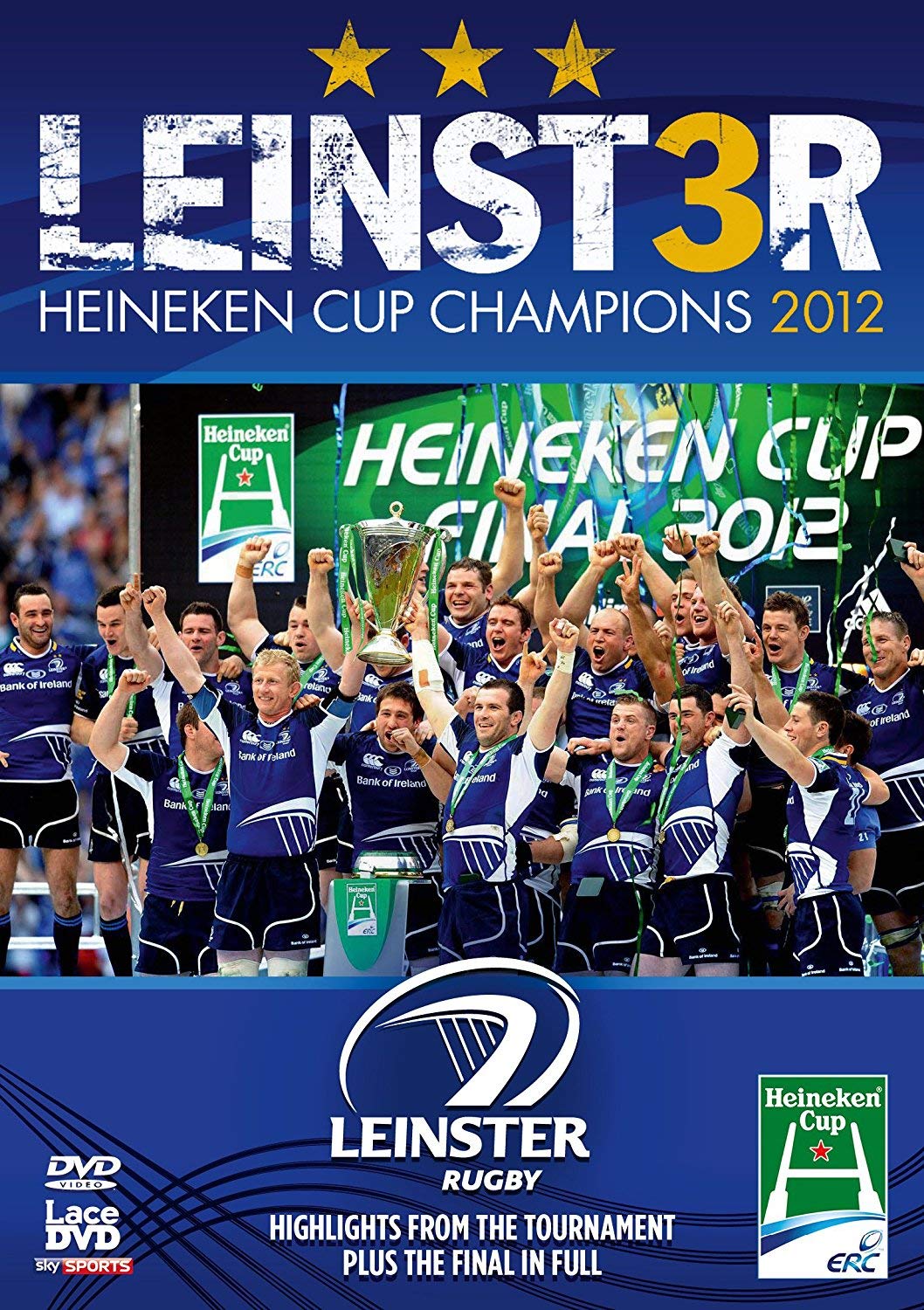 Leinster - Heineken Cup Champions 2012 DVD Brand New Sealed  **FREE P&P**