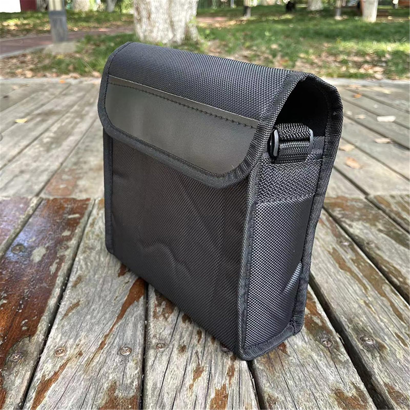 Sac de protection en nylon léger et résistant aux chocs pour jumelles de 50 mm, sac de rangement pratique pour l'exploration en plein air