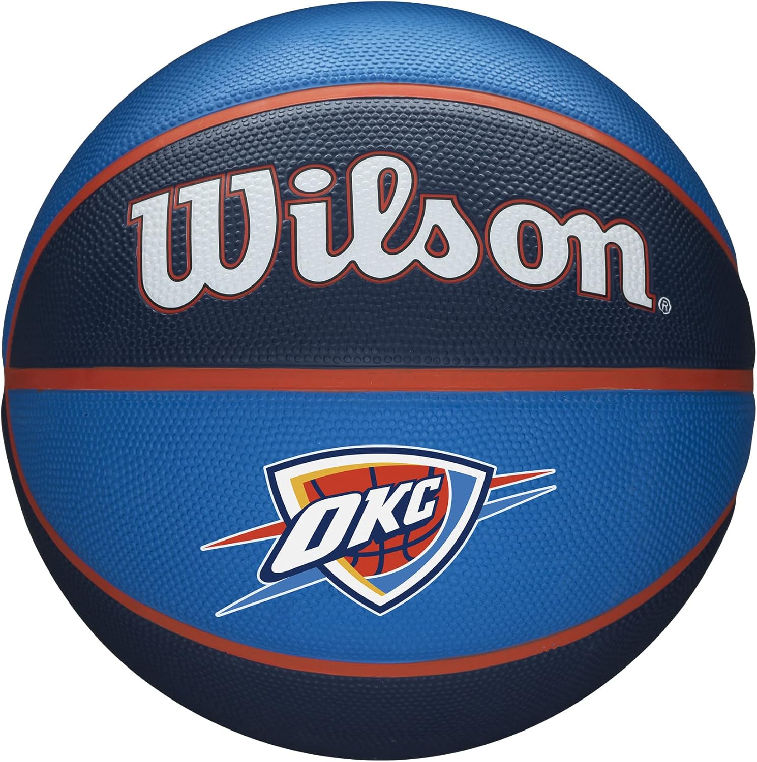 WILSON NBA Team Tribute Basketballs - Size 7-29.5" Oklahoma City Thunder Size 7 - 29.5"