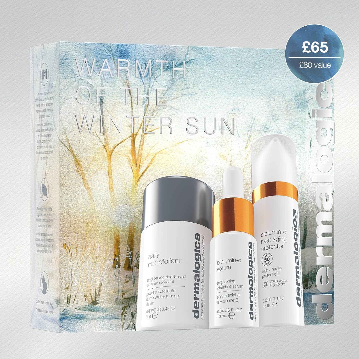 Dermalogica Warmth Of The Winter Sun Gift Set, Travel Sized Skin Care Set Includes Daily Microfoliant (13g) - Image 3