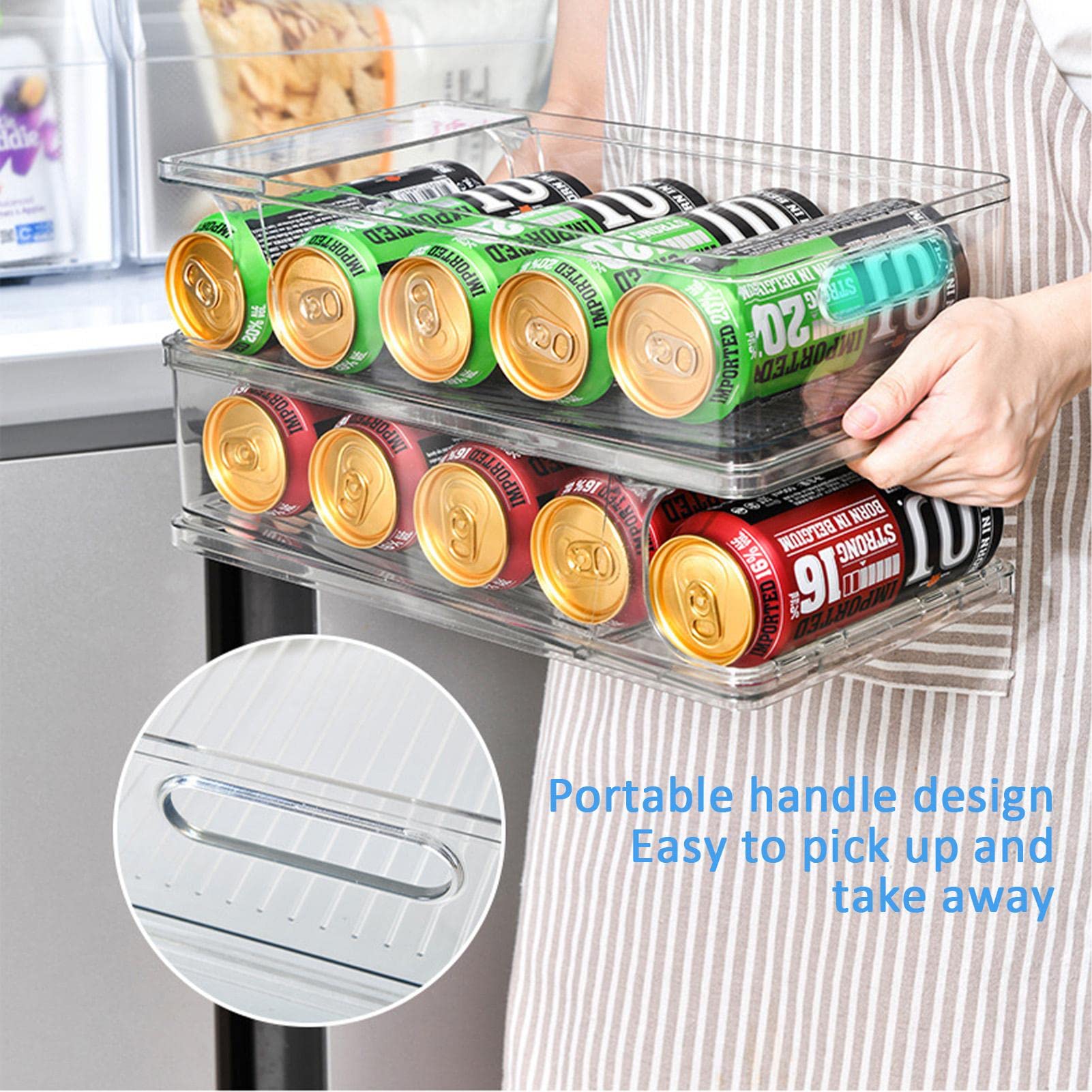 【NEW】【引取可能】ビール収納ケース（缶飲料ストッカー）キッチン収納 Amazon.co.jp: 缶ドリンクホルダー 収納 ディスペンサー容器 缶ビール