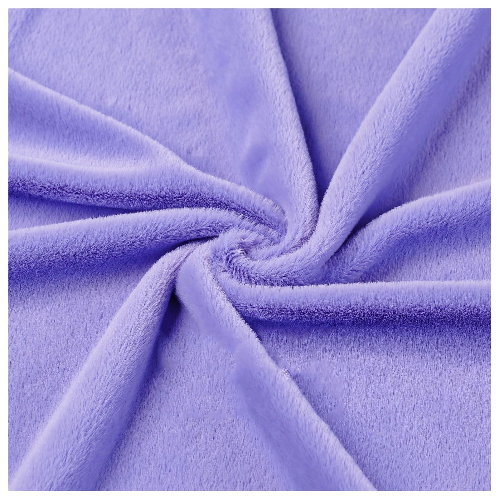 Soft and Fluffy Faux Fur Material, 5mm Shaggy Faux Fur Fabric, Comfortable and Soft DIY Faux Fur Fabric for DIY Projects, Cosplay, Costumes, 50x160cm/50x50cm (Color : Purple, Size : 50x160cm)