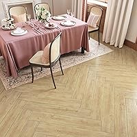 Vista 3 de Azulejo de suelo autoadhesivo de 6 x 35 pulgadas, tablones de madera autoadhesivos para baño, cocina, calcomanías de suelo, azulejos de vinilo