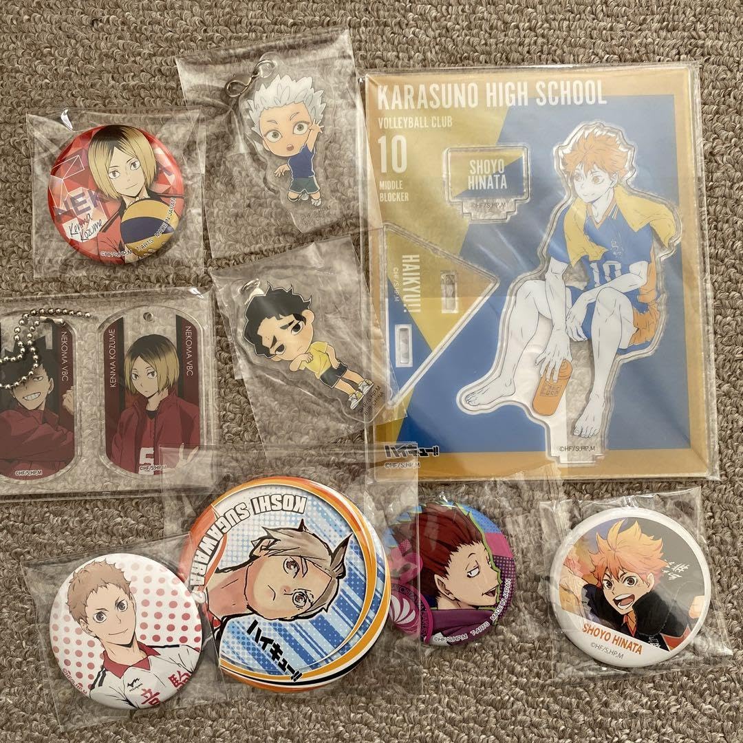 Amazon.co.jp: まとめ売り 缶バッジ アクリルスタンド 日向翔陽 : おもちゃ 