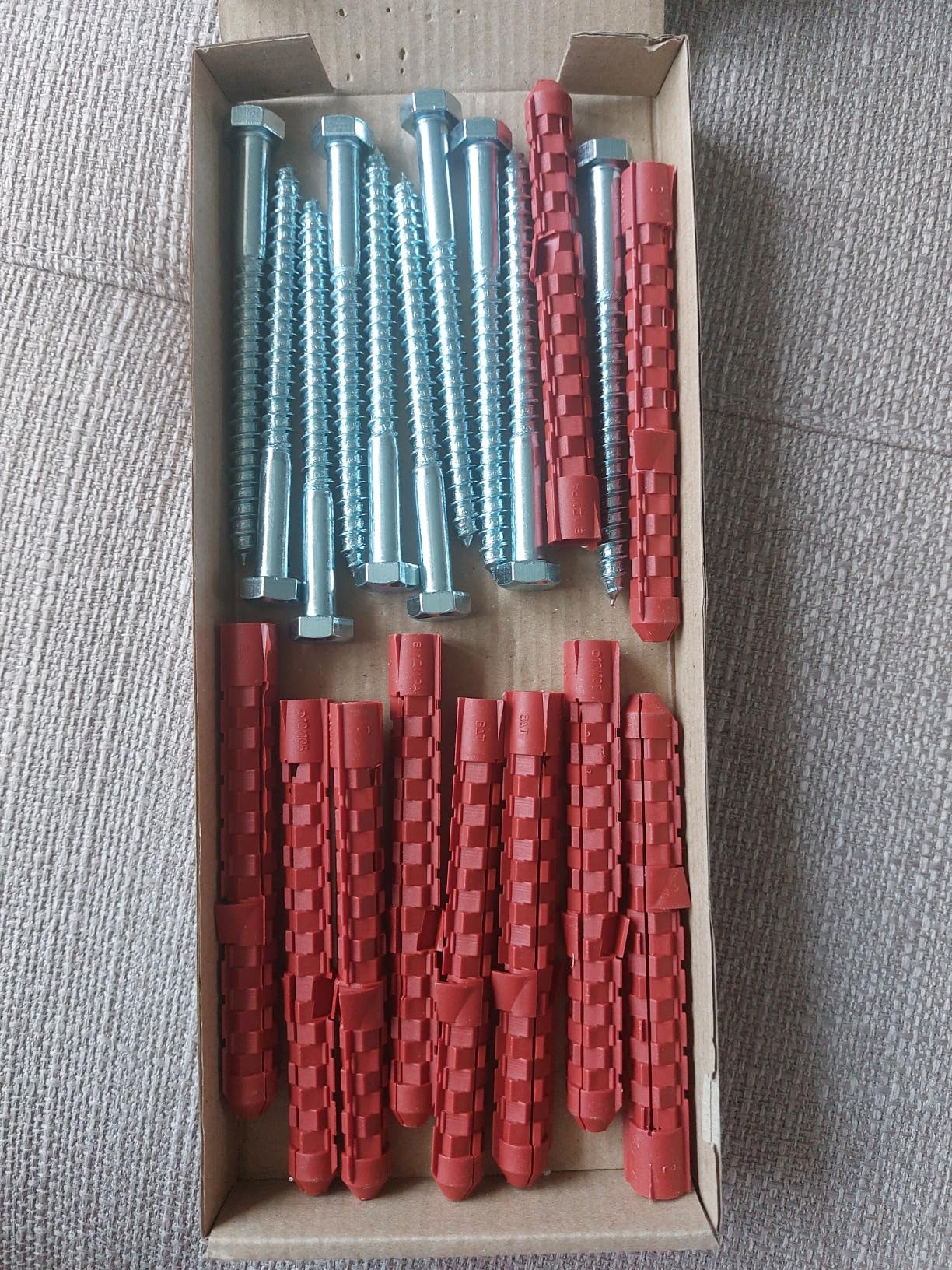 AERZETIX C65034 Lot de 10 Chevilles 12x105 mm pour briques creuses — free download