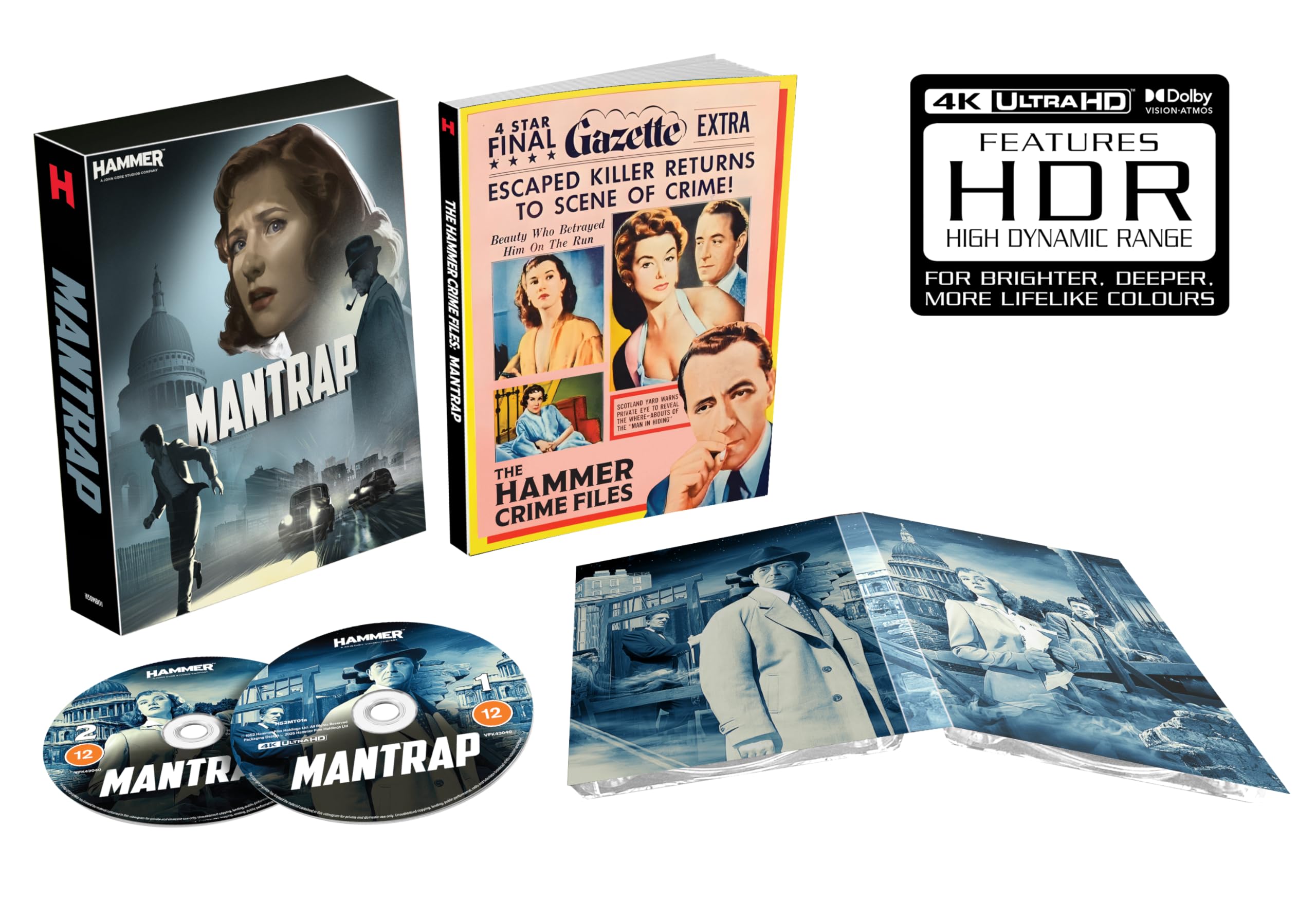 Mantrap Collector's Edition [12] 4K UHD