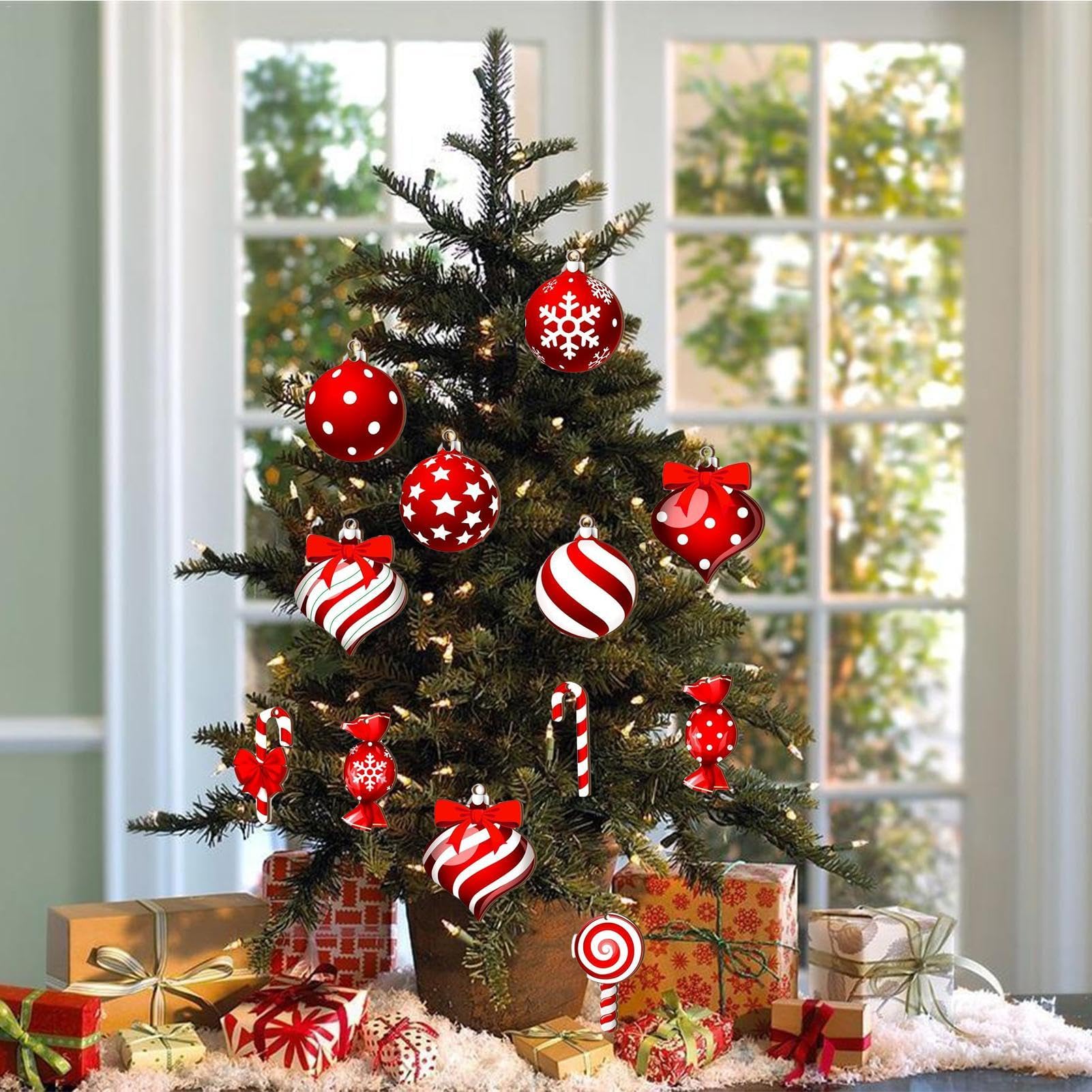 Amazon.co.jp: キャンディケーンクリスマスツリークラフト、クリスマス