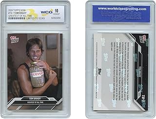 WCG Tom Brady Graded Card