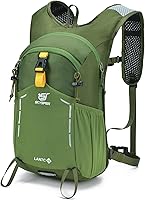 Vista 1 de SKYSPER Mochila de senderismo pequeña – Mochila de viaje de 15 L, ligera, resistente al agua, mochilas de senderismo para mujeres y hombres