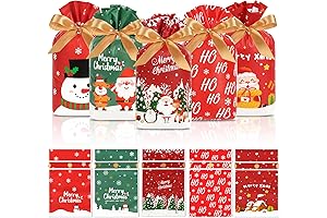 HRX Christmas Cookie Treat Bags Pack of 50: The Perfect Treat this Christmas!