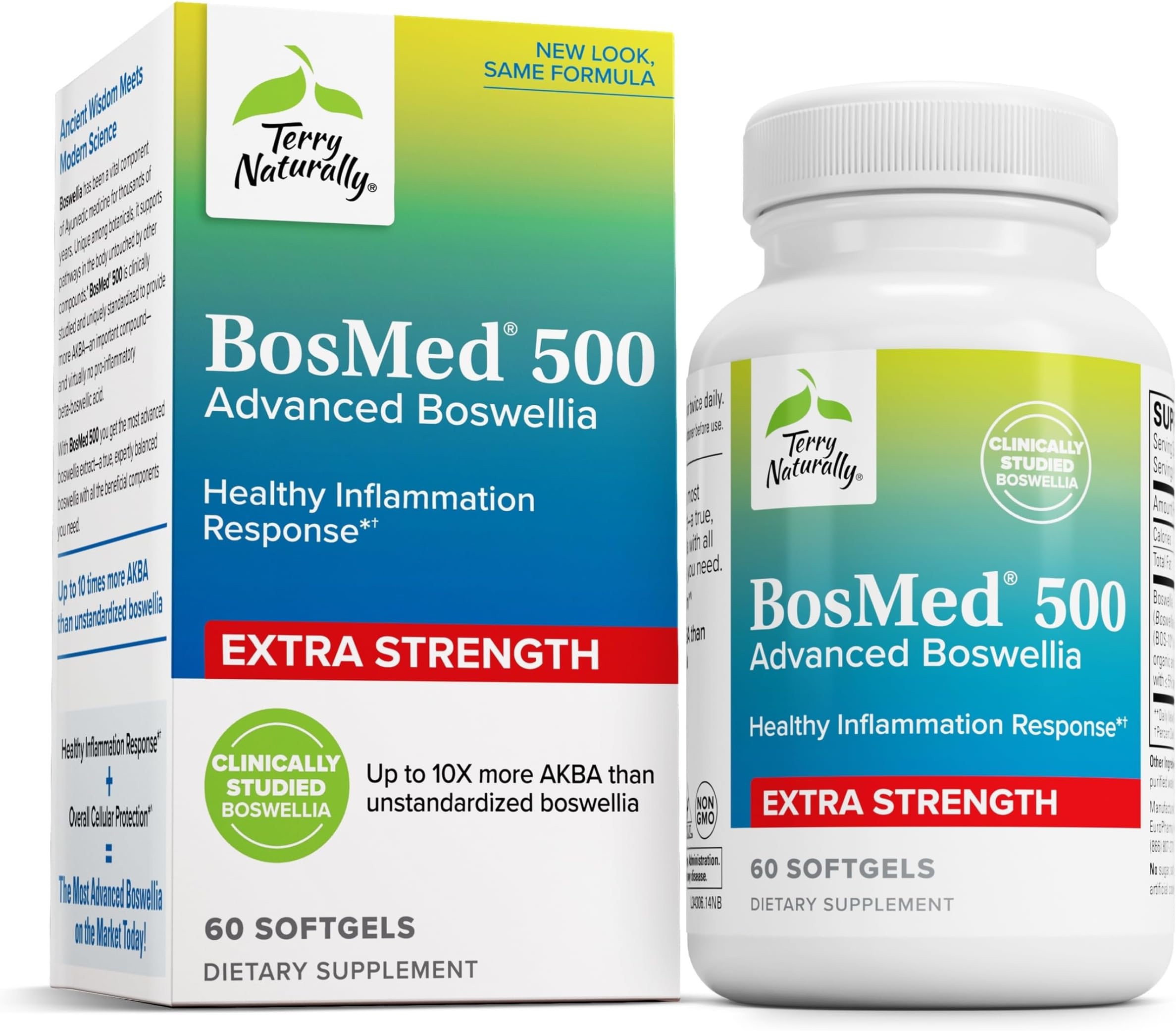 BosMed 500, Extra Strength, Advanced Boswellia, 60 Softgels