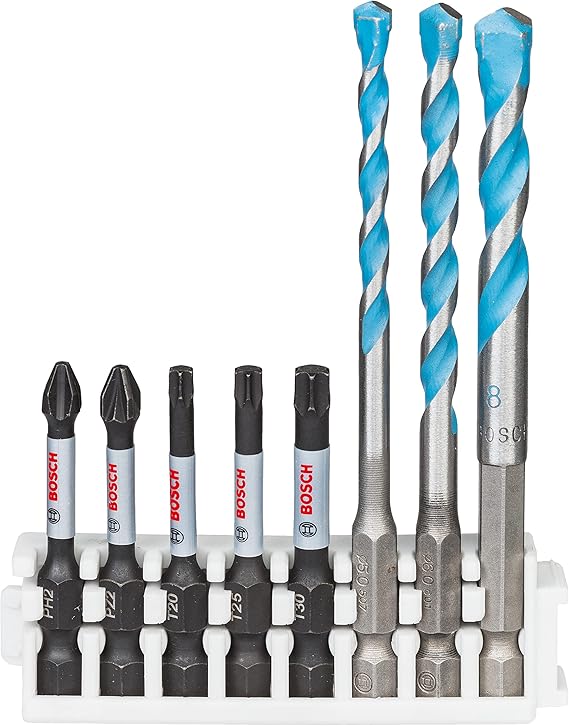 Bosch Professional 8pcs. Impact Control Screwdriver Bit and Multi