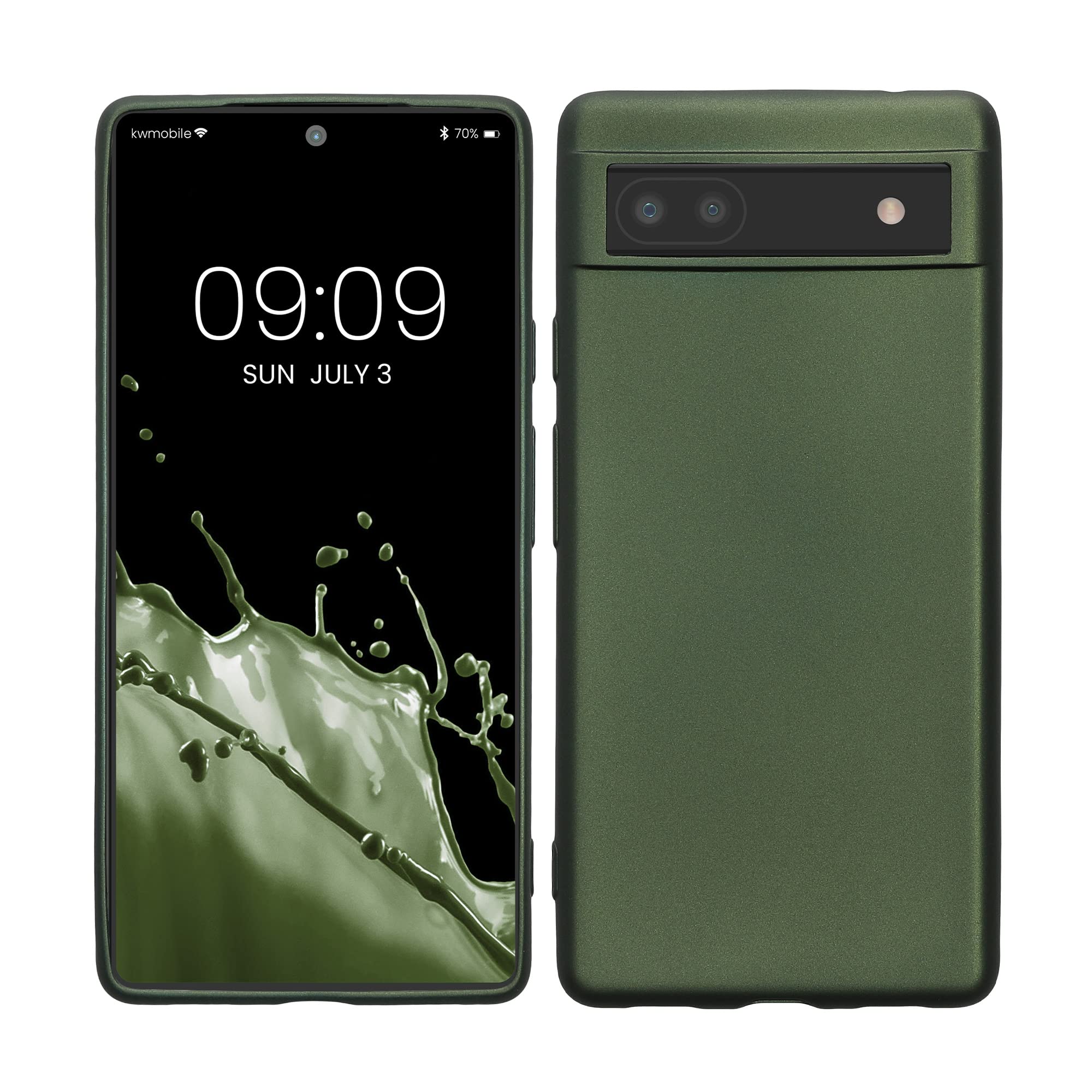 Custodia In Silicone Liquido Di Lusso Per For Google Pixel 8 7 6 Pro 6A 7A Cover Antiurto Per Telefono Custodie Per Telefono Accessori Per La Protezione Dello Schermo - Foto 5
