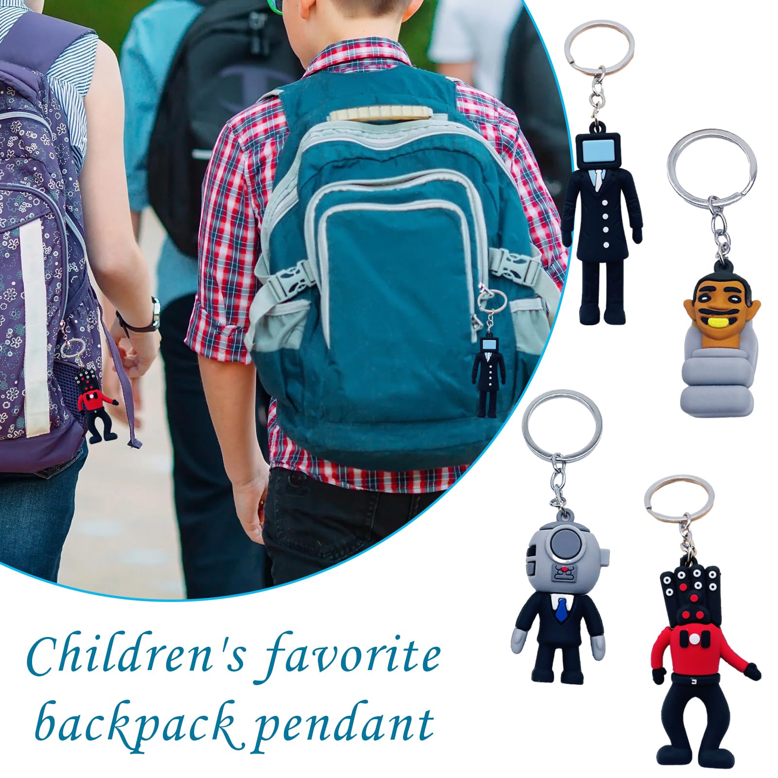 MIFKLMV Figurines Du Jeu Des Toilettes, Modèle De Mini