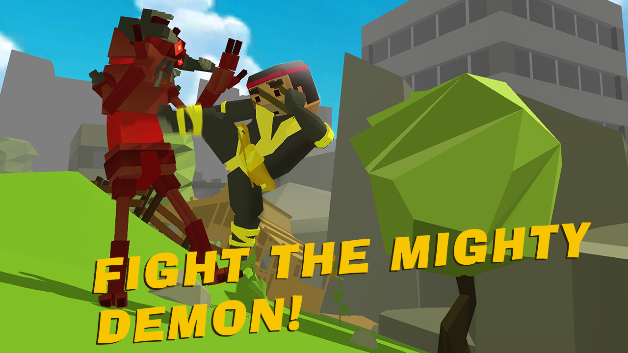 Ninja Kung Fu Blocky Fighting - App on Amazon Appstore
