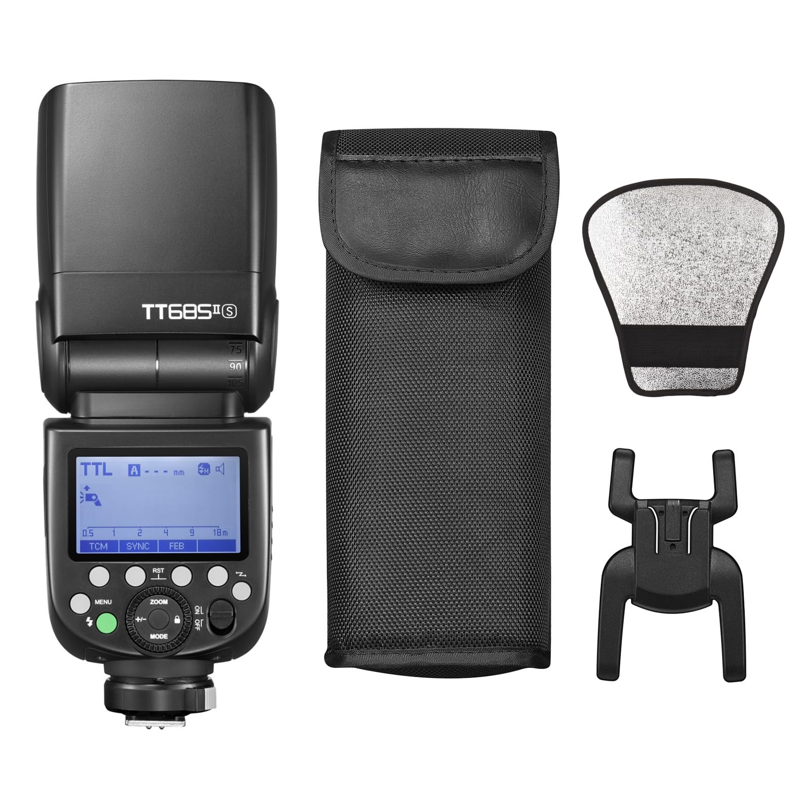 Godox Thinklite TT685IIS TTL On-Camera Speedlight 2.4G Wirelss X System Flash GN60 High Speed 1/8000s di ricambio per fotocamere Sony A77II A7RII A7R A58 ILCE6000L