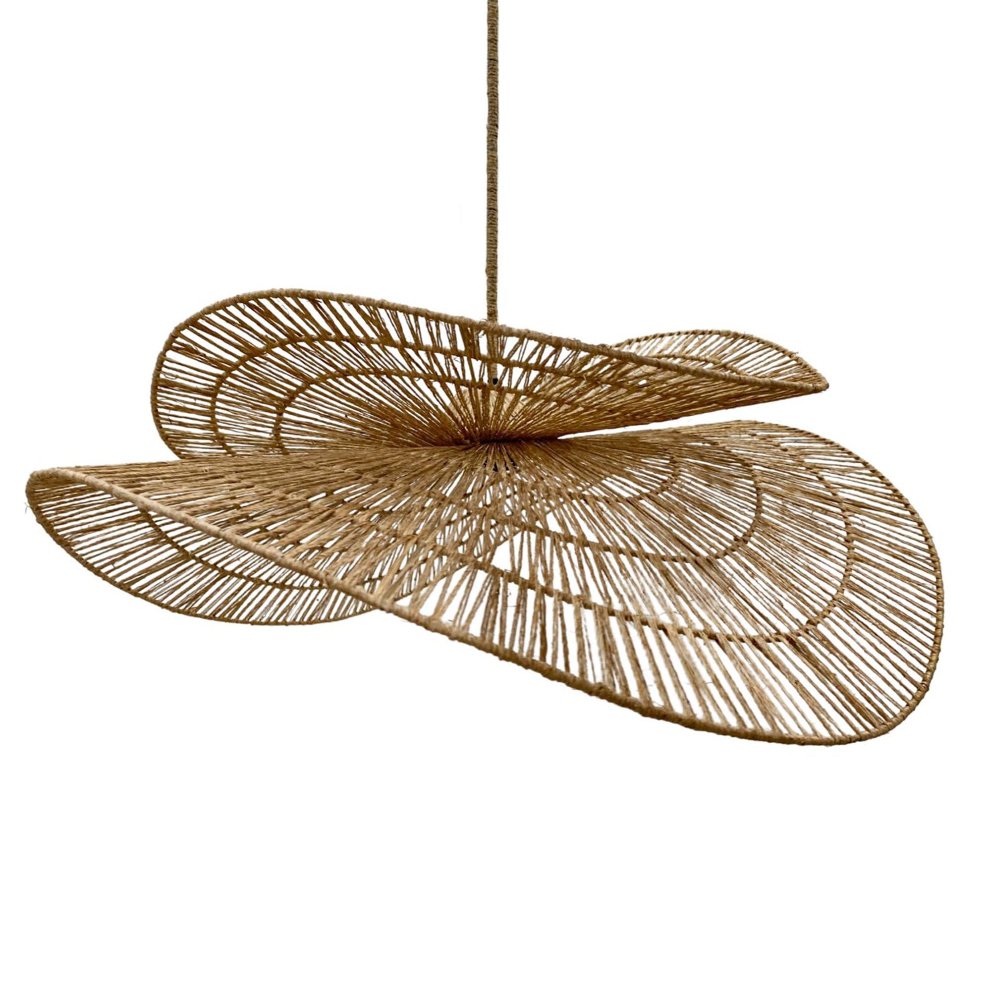 Lumisky Suspension SOLARA OUTDOOR CABLE jute naturel 5m extérieur bohème