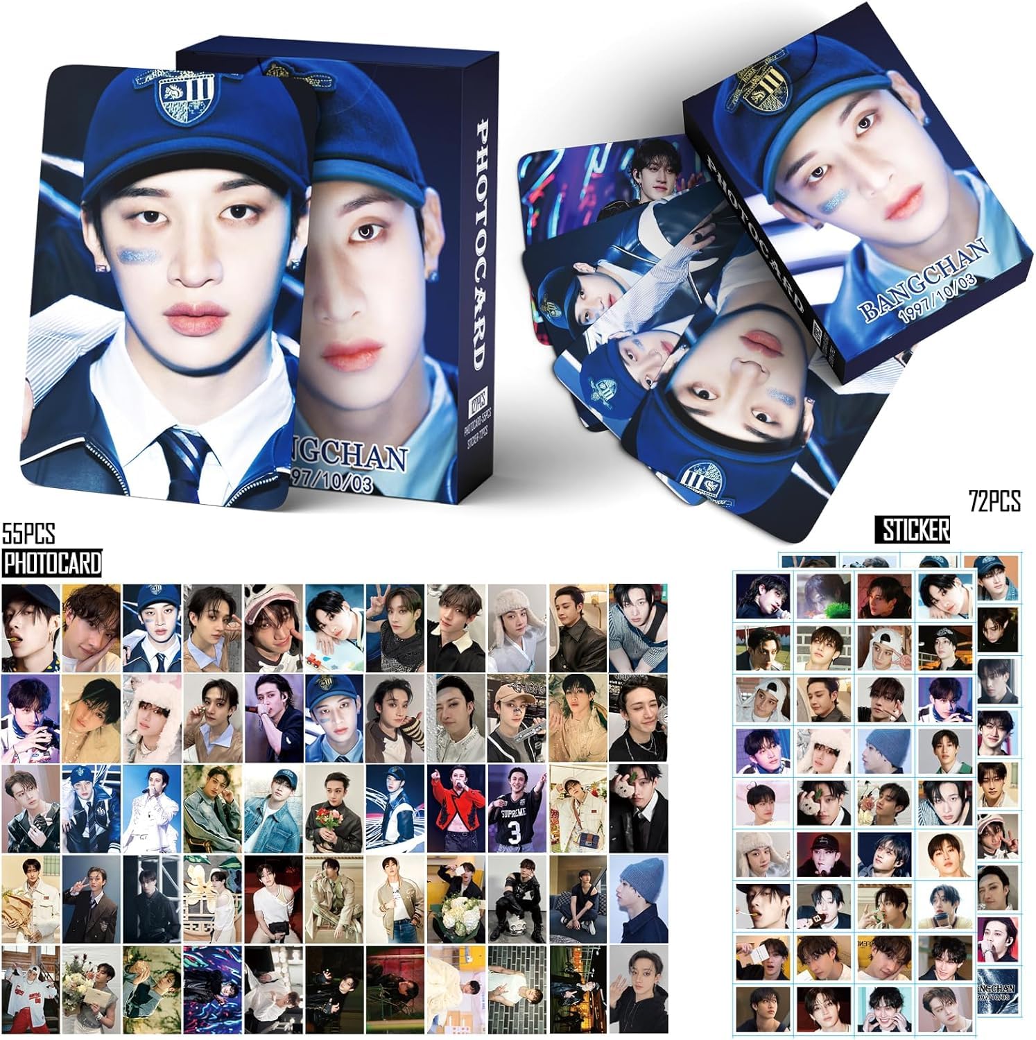 Amazon.com: Photocards 127 PCS Hollow Photo Cards Dominate World