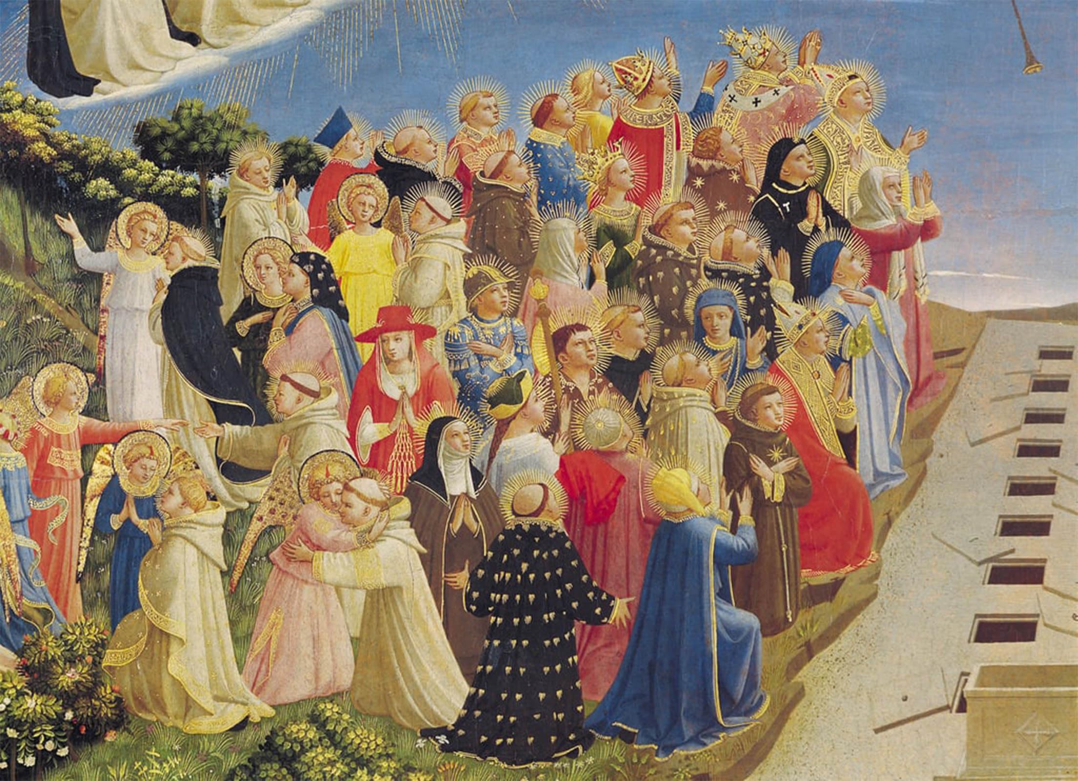 POSTERIIk Famous Animal Posters Vintage Picture the Last Judgement by Fra Angelico Modern Wall Decor for Home Decor 60x90cm