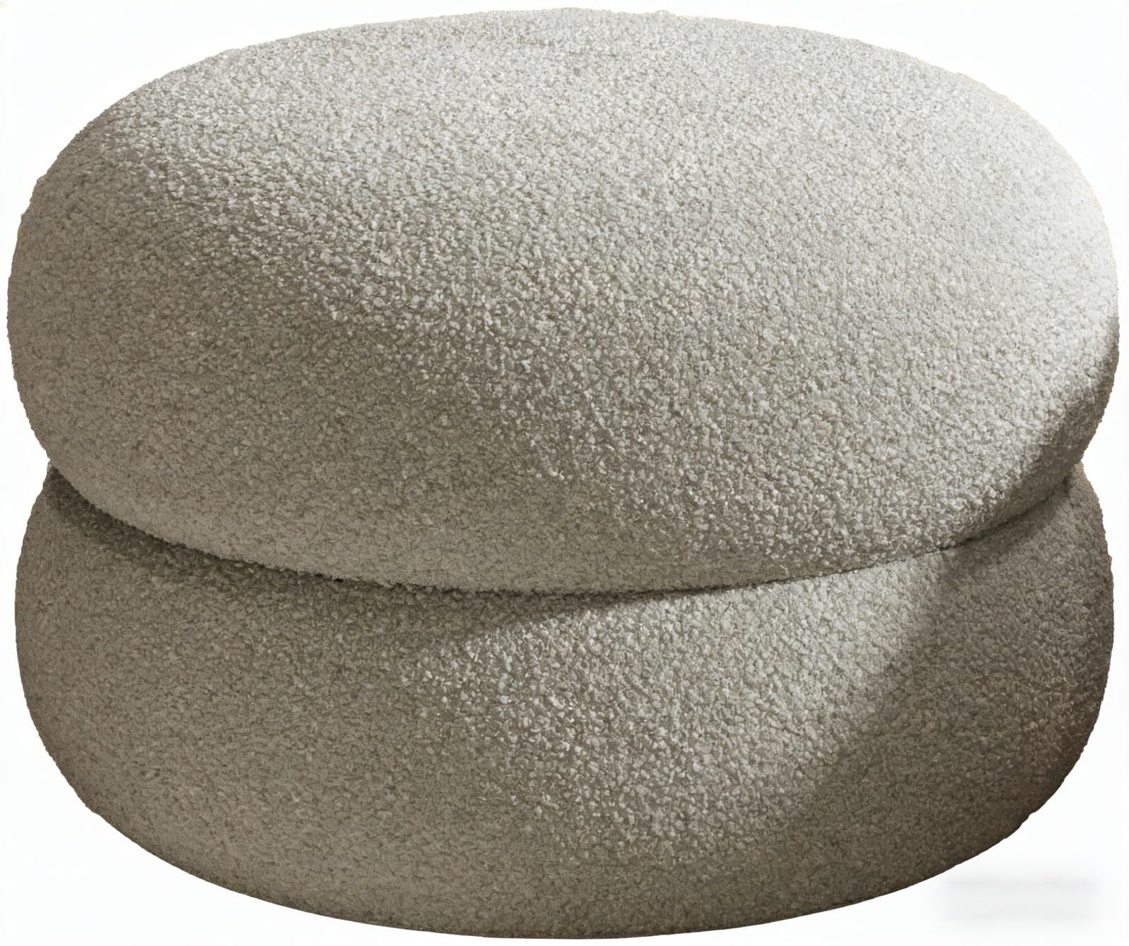SXZenSpace Small Stool Round Table, Indoor Milking Step Stool, Side Table For Kitchen Bathroom Toilet Bedroom Bedside Living Room(Gray/2nd)