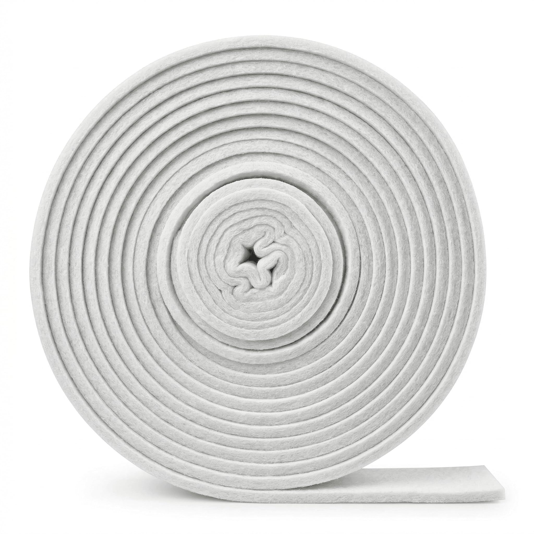 Condensation Absorbers Strip 5M, Anti Condensation Absorbers for Windows, Self Adhesive Felt Window Moisture Absorber, Window Condensation Absorbers Strip for Winter Glass Windows 5m*3.5cm, White