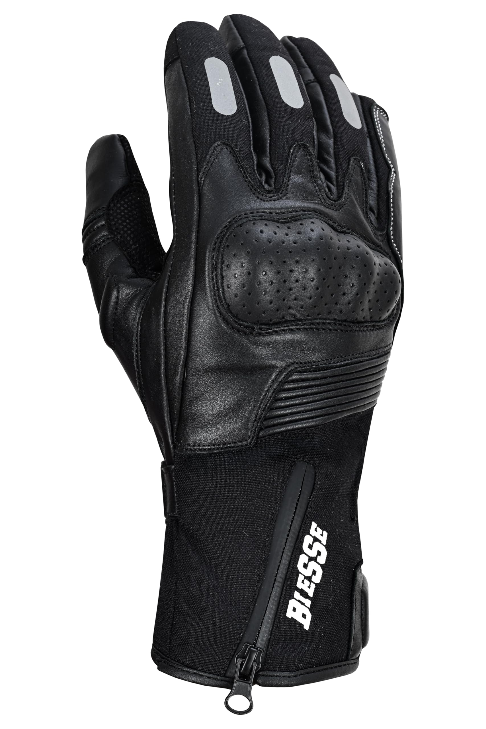 BI ESSE Gants de moto d'hiver pour homme femme pouce écran tactile gants de moto imperméables et coupe-vent protection légère et chaude pour moto, cyclisme, équitation, ATV