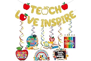 Celebrate With Teacher Appreciation Banner And Decorations