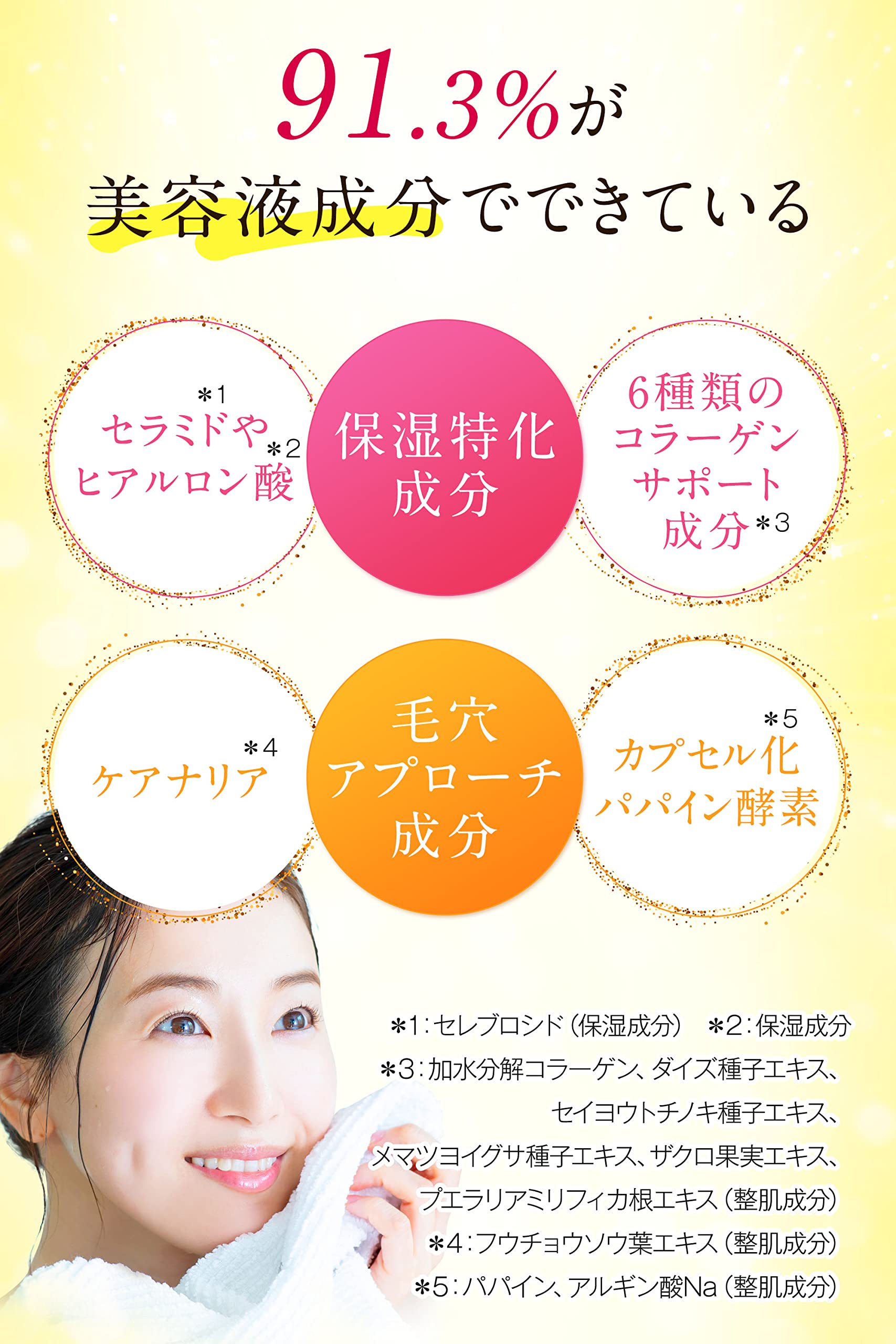 Amazon | マナラ ホットクレンジングゲル まつエク OK『美容液成分91.3