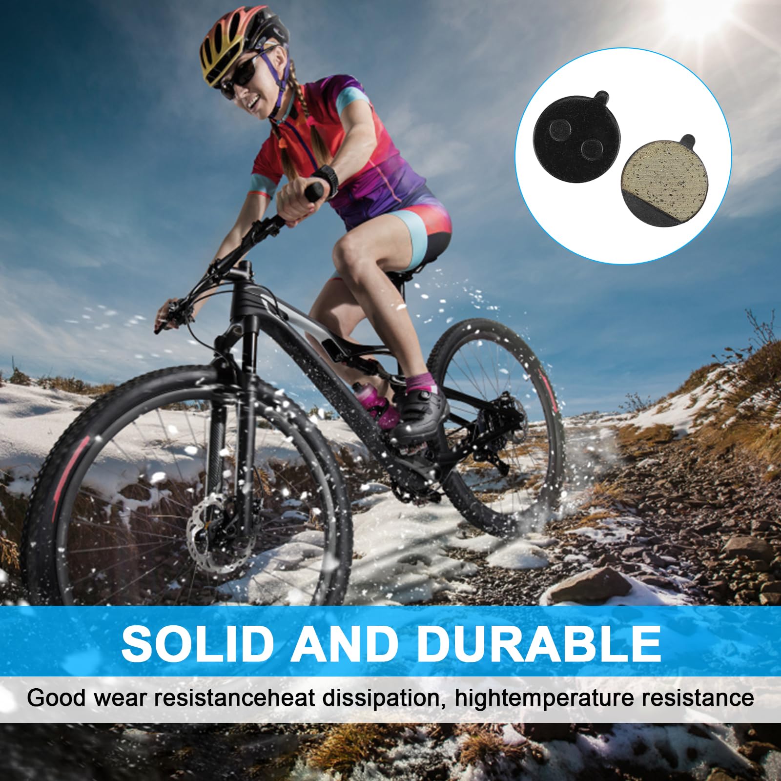 Frein Trottinette Micro TOOPRE REMPLACEMENT DES Plaquettes De Frein U00e0 Disque Pour VTT M446/355 Patin De Frein Velo Route