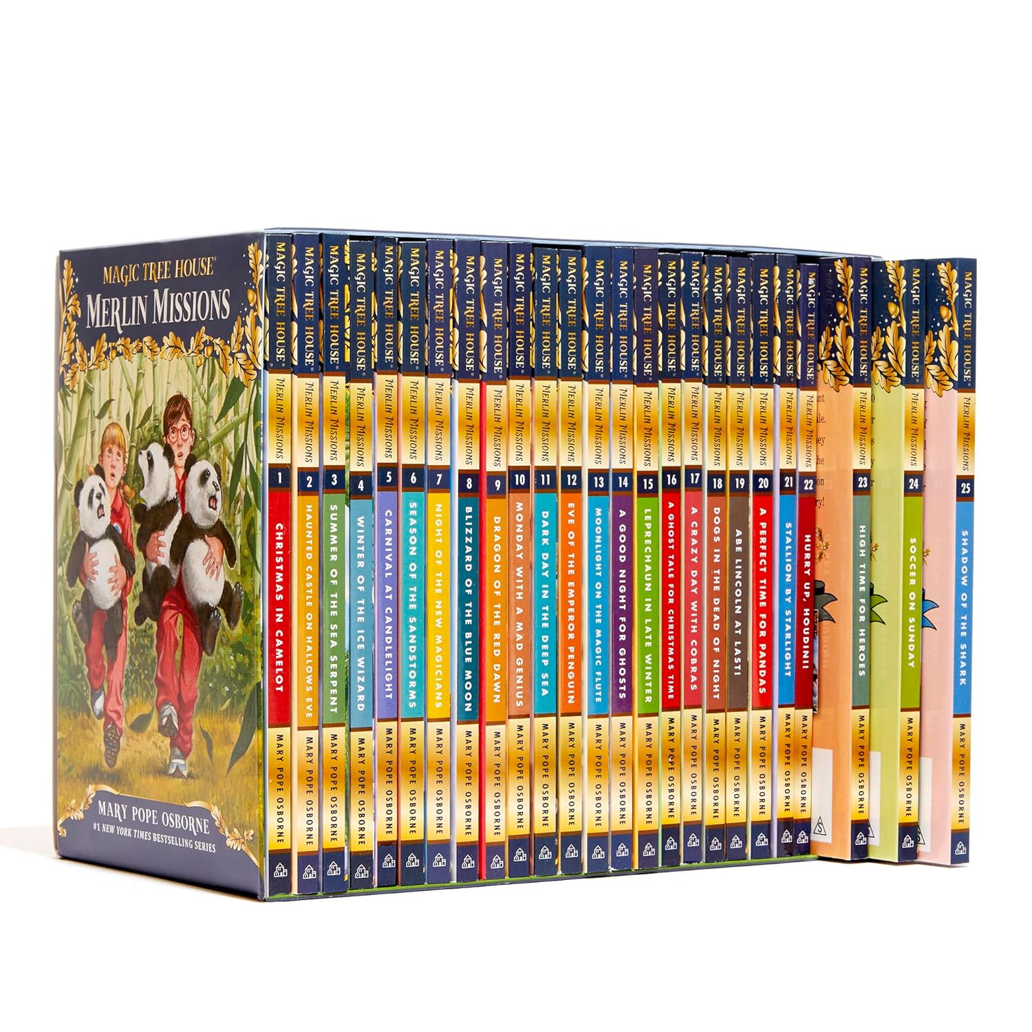 Magic Tree House Merlin Missions Books 1-25 Boxed Set      Paperback – September 12, 2017