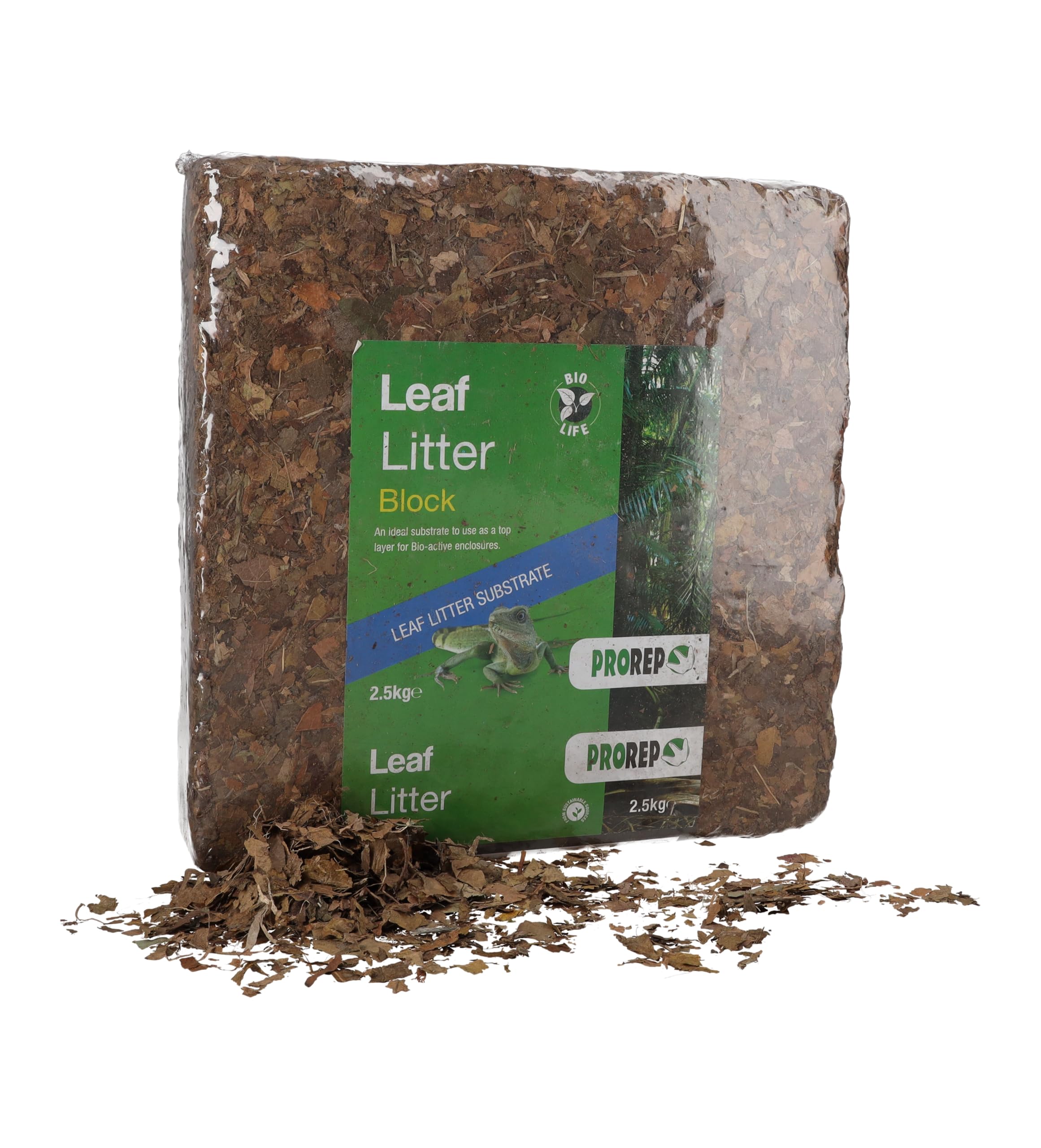 ProRep Leaf Litter Brick 2.5kg, Brown